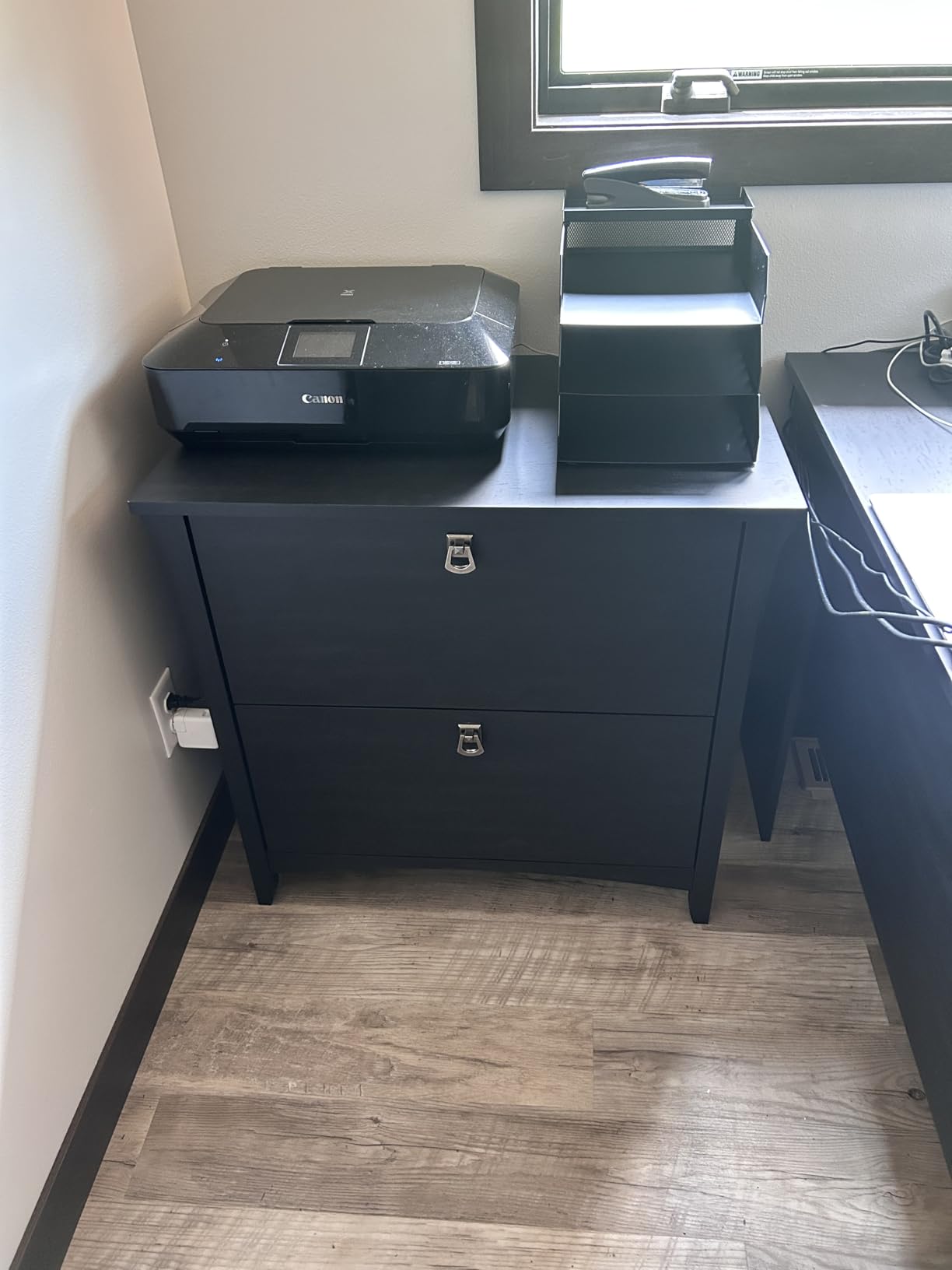 Bush Home Salinas 2 Drawer Lateral File Cabinet in Vintage Black customer photo 1