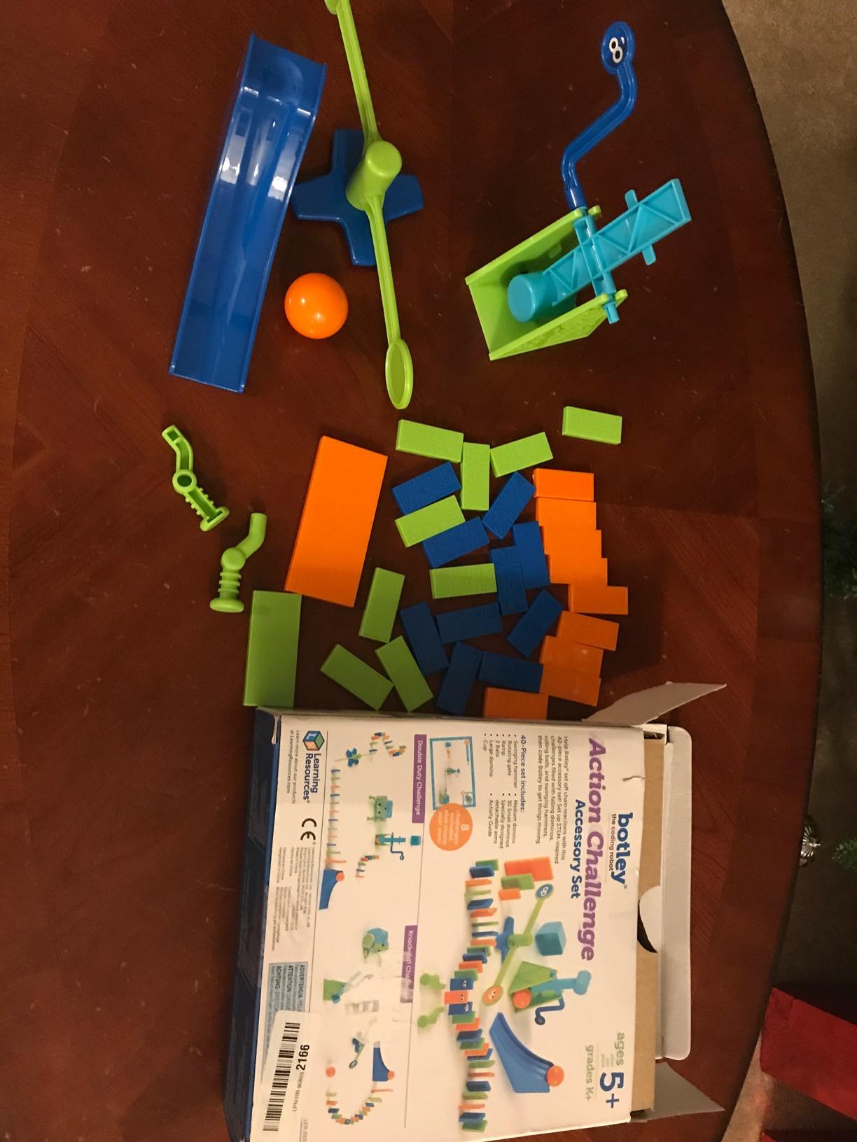 Learning Resources Botley Coding Robot Kit Action Challenge Set, Chain Reaction Game STEM Robot Accessory Pack for Coding Robots for Kids Ages 5 and Up customer photo 1