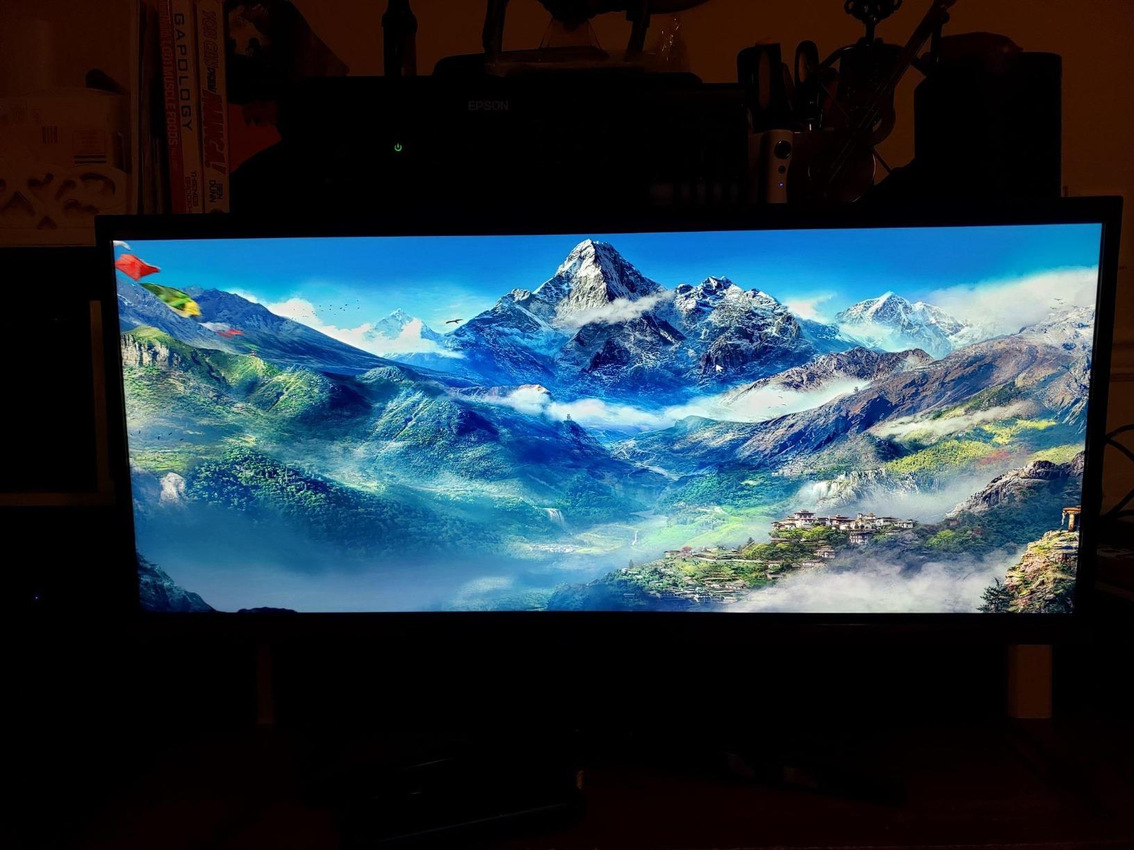 SAMSUNG 34-Inch SJ55W Ultrawide Gaming Monitor (LS34J550WQNXZA) customer photo 2