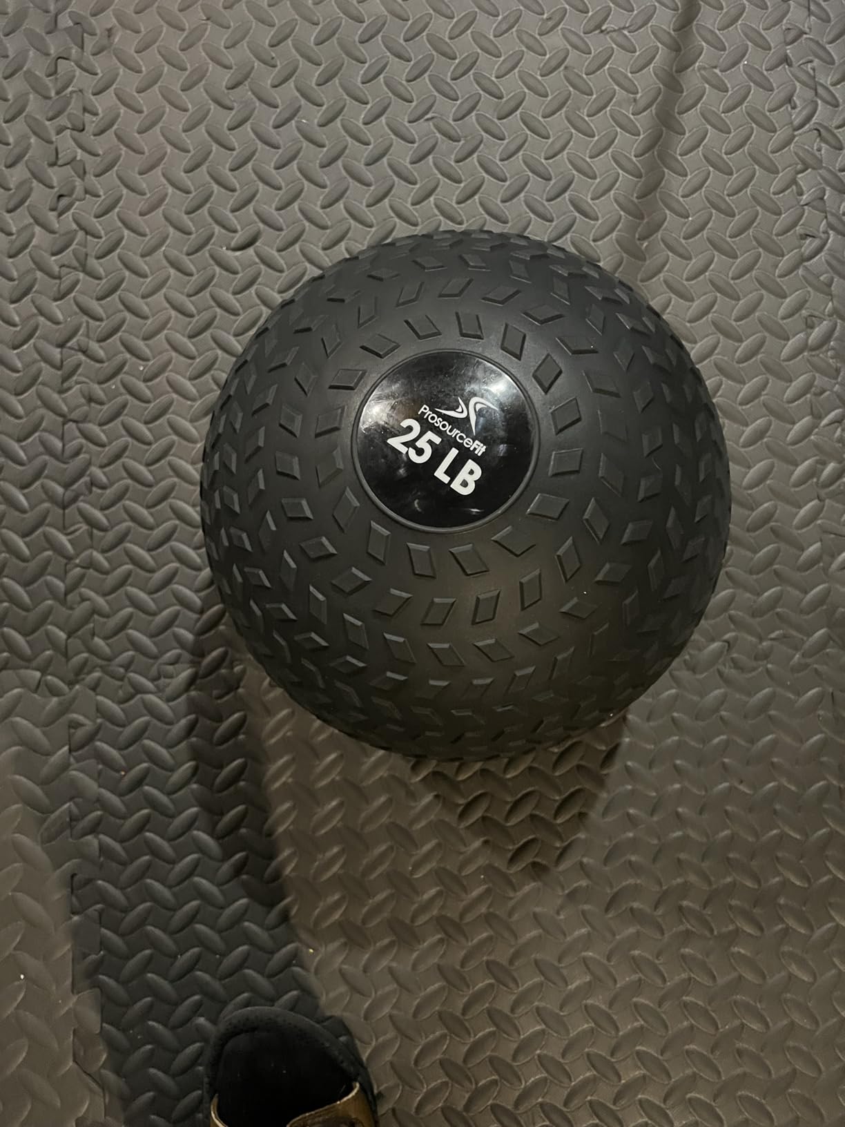 ProsourceFit Slam Medicine Balls 5, 10, 15, 20, 25, 30, 50lbs Smooth and Tread Textured Grip Dead Weight Balls for Strength and Conditioning Exercises customer photo 2