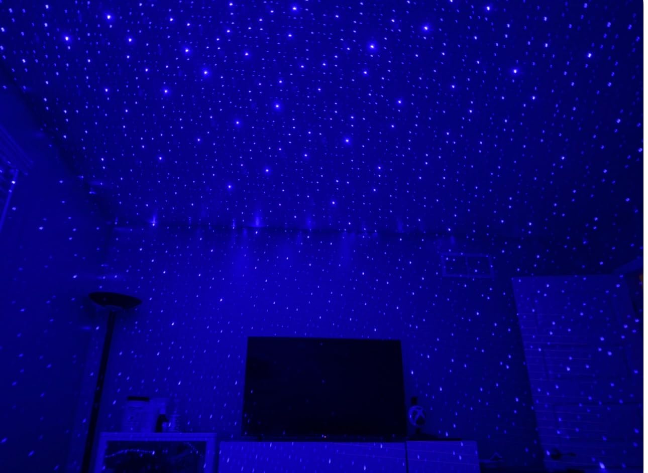 BlissLights Starport USB Laser Star Projector, Galaxy Light for Gaming, Living Room, Bedroom, Night Light, or Mood Ambiance (Green) customer photo 2