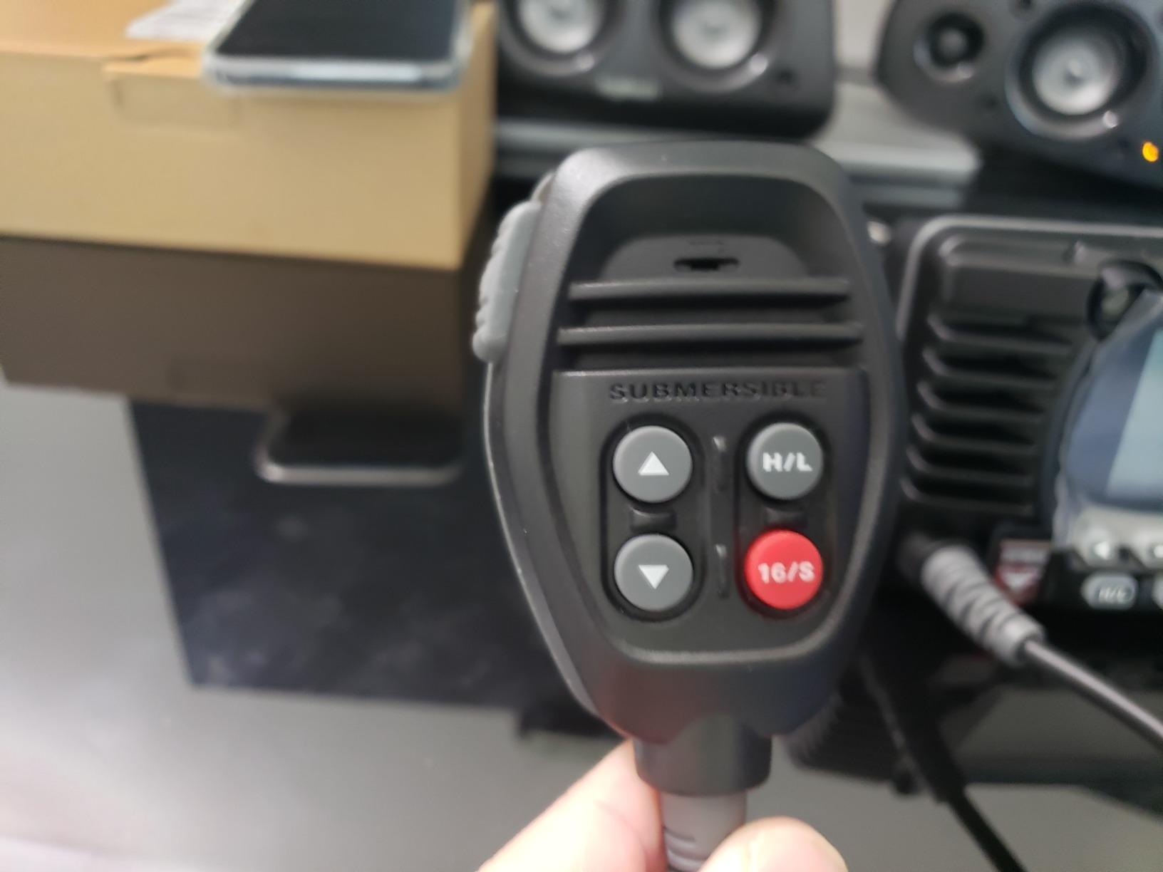 GX1850 Fixed Mount VHF - NMEA 2000 - Black customer photo 1