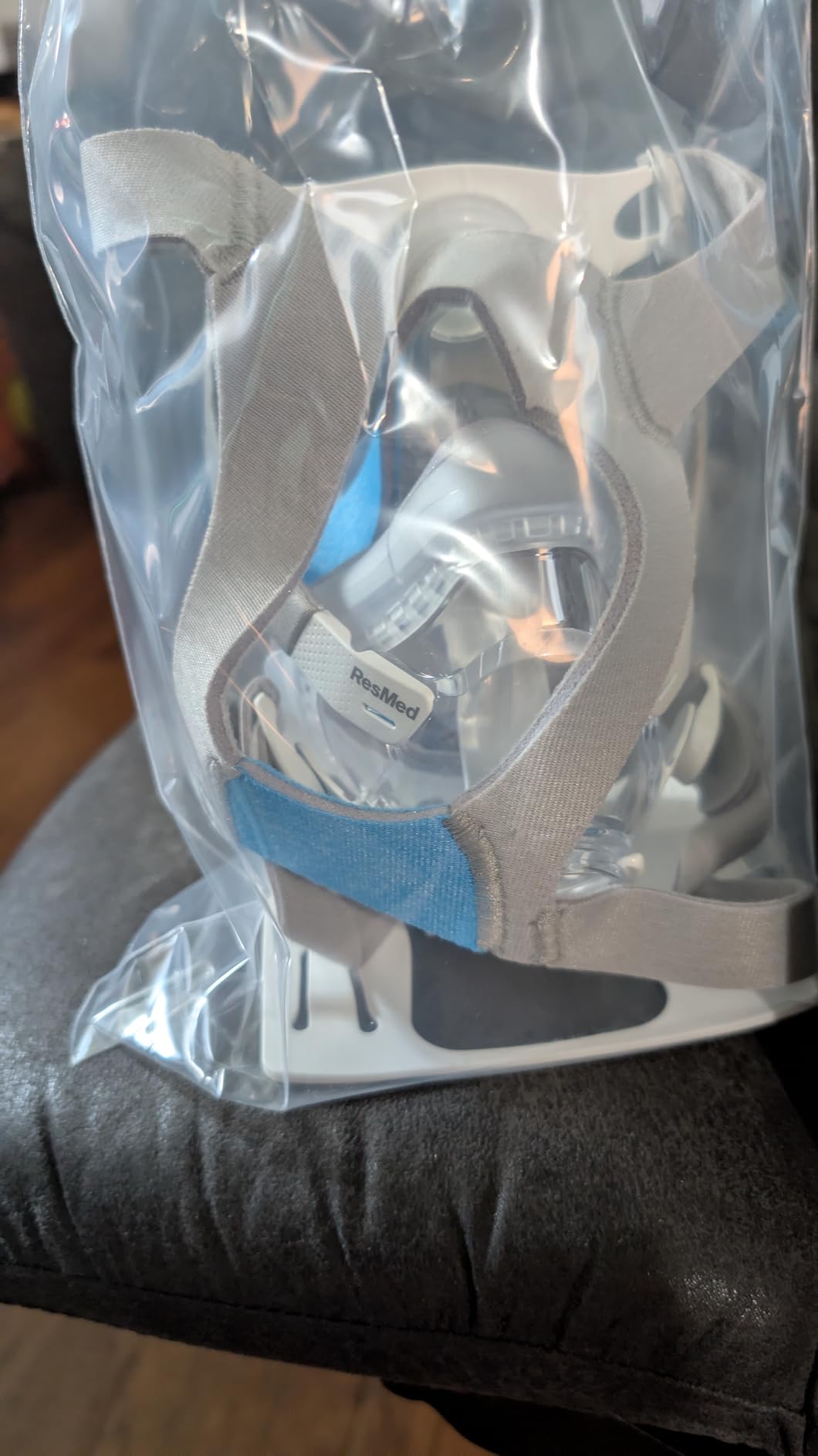 ResMed AirTouch F20 Frame System - Replacement Frame System with Full-Face Mask & Elbow - Premium CPAP Gear - Headgear Not Included - Medium customer photo 2