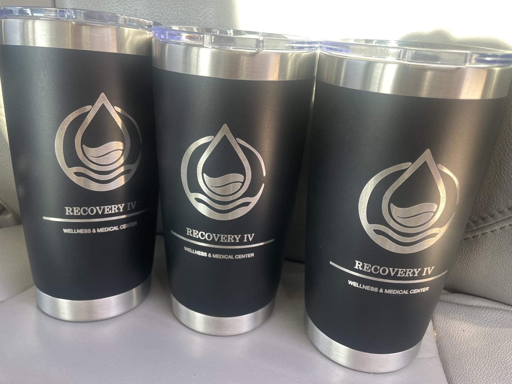 DOMICARE 20oz Stainless Steel Tumbler Bulk with Lid, Double Wall Vacuum Insulated Travel Mug, Powder Coated Coffee Cup, Stainless Steel, 1 Pack customer photo 1