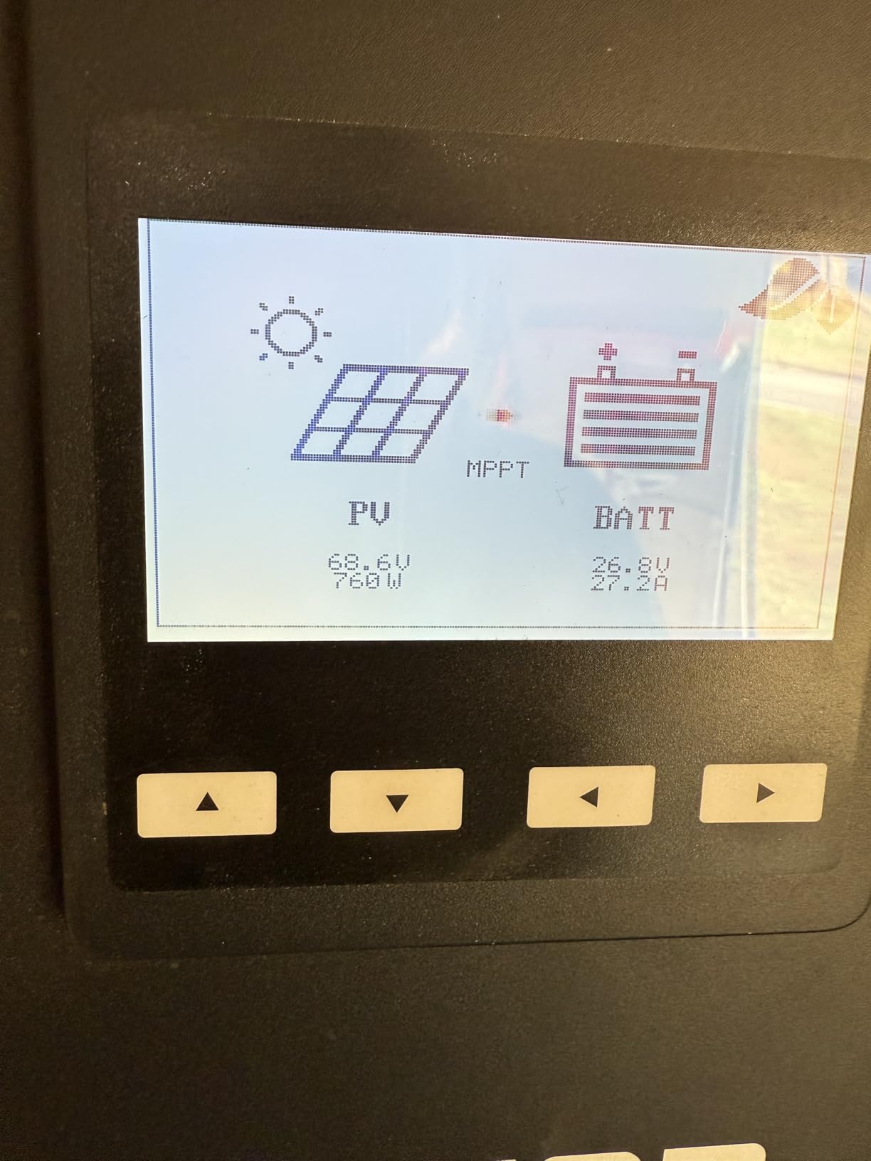 Renogy Solar Charge Controller 60A 12V24V36V48V DC Input Auto Parameter MPPT Charge Controllers for Solar Panels Adjustable LCD for Gel Sealed Flooded Lithium Battery customer photo 1