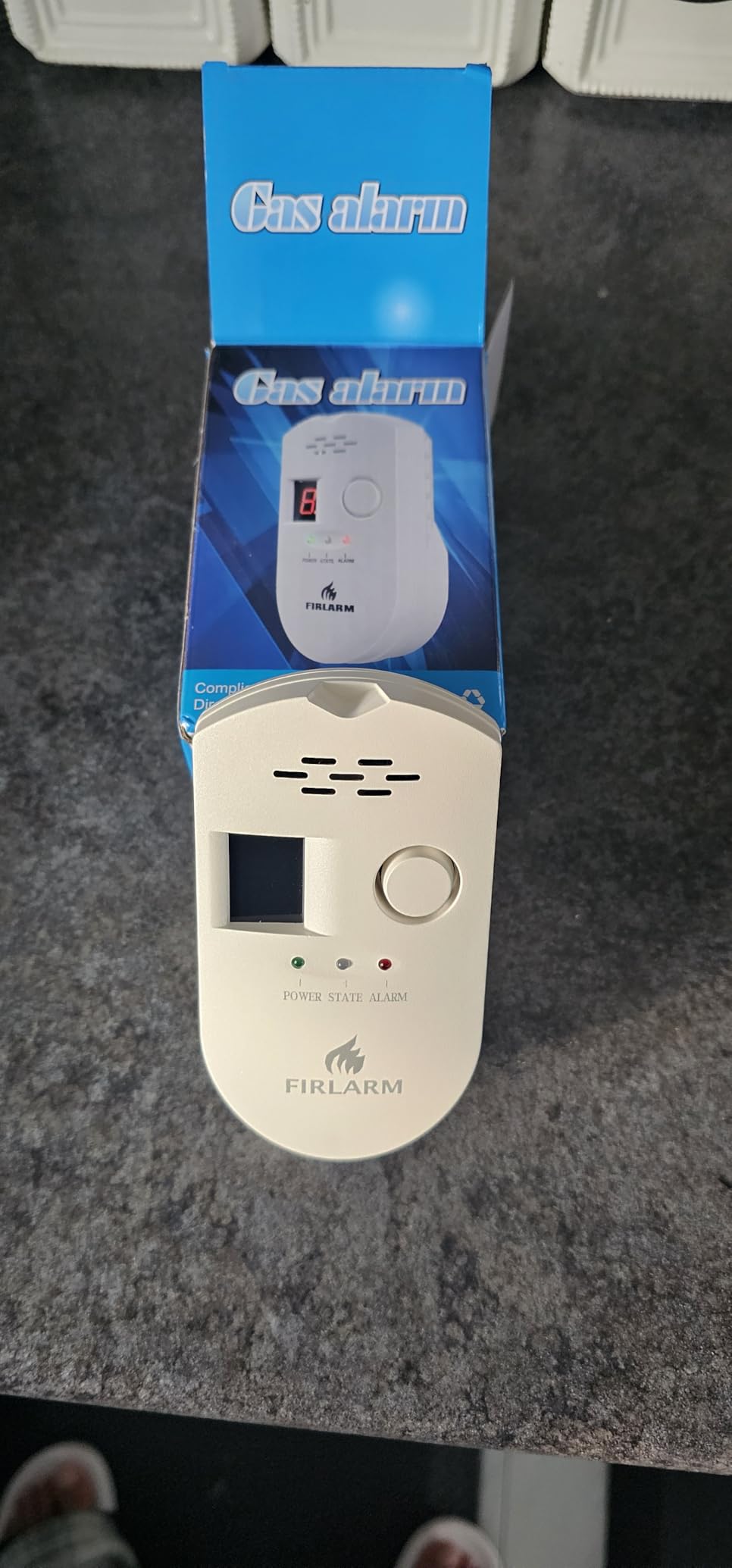 Natural Gas Detector, Plug-in Gas Leak Detector for Home, Propane Leak Alarm for RV and Kitchen, with LED Digital Display customer photo 1