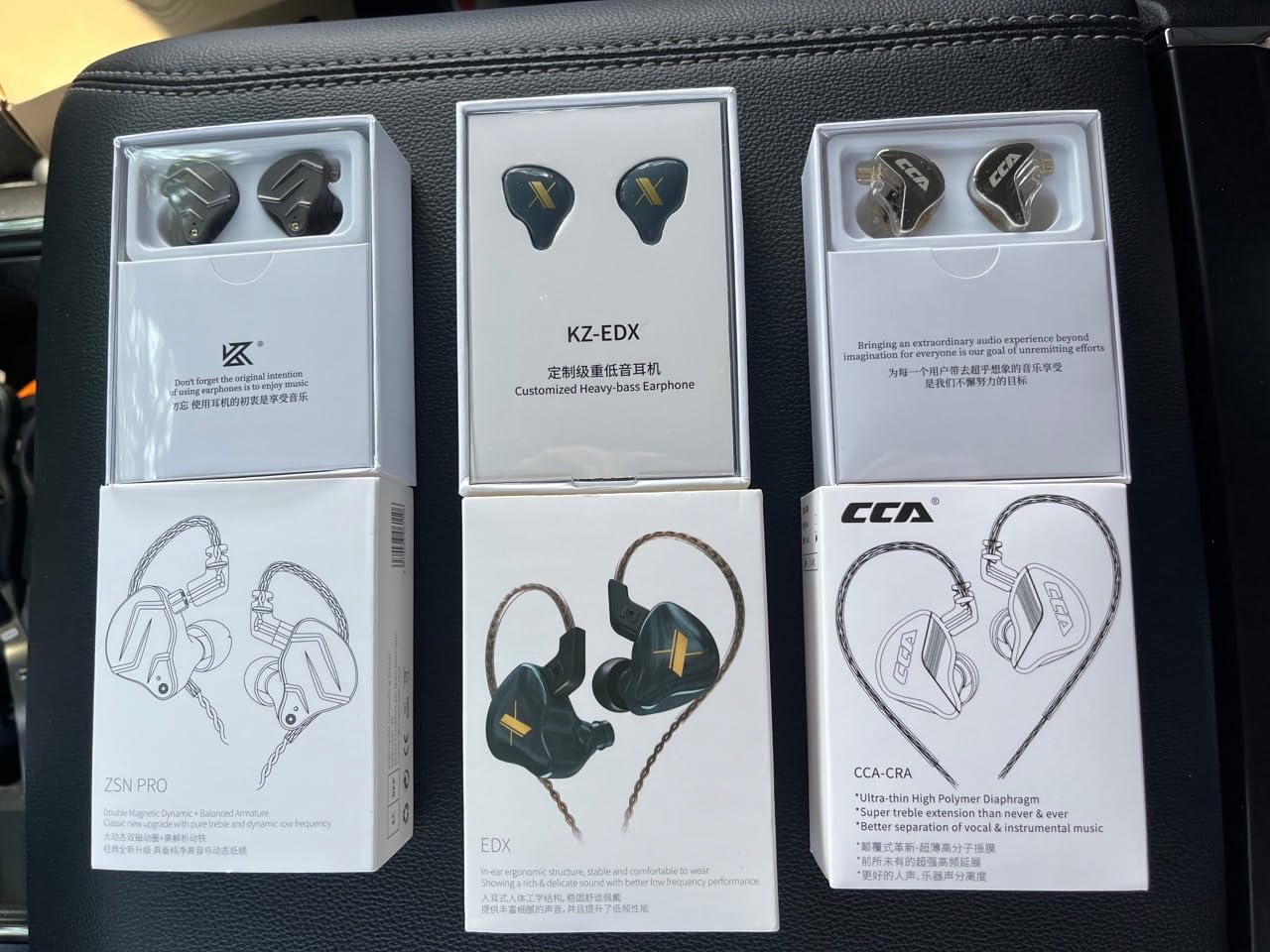 Linsoul KZ ZS10 Pro, 4BA+1DD 5 Driver in Ear Monitor, HiFi Wired Earbuds for Musicians (Black, Without Mic) customer photo 2
