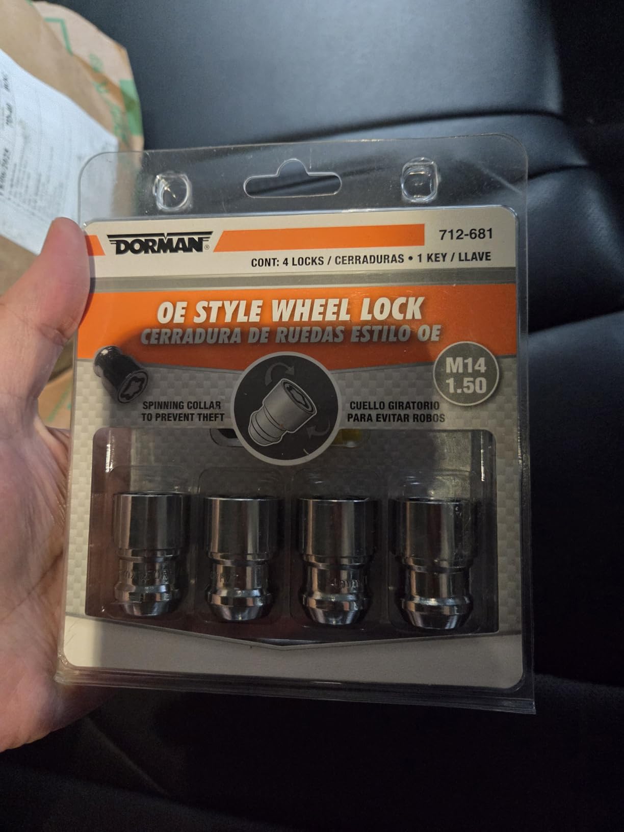 Dorman 712-681 M14-1.50 Wheel Lock Set Compatible with Select Models, 5 Pack customer photo 2