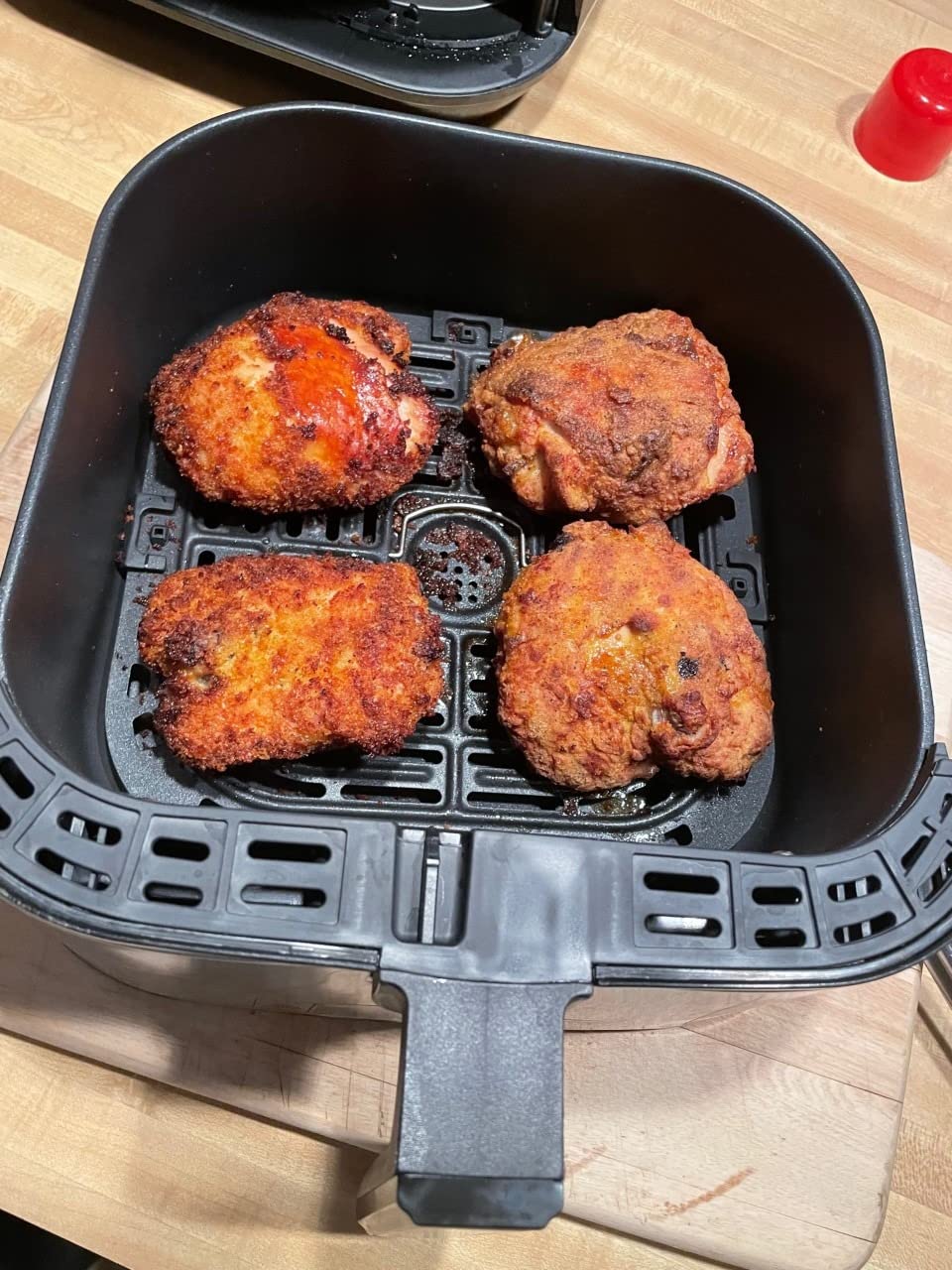 Instant Pot 6QT VORTEX Plus Air Fryer, 6-in-1, Air Fry, Broil, Dehydrate, Crisp, Roast, Reheat, Bake, Dishwasher-Safe Airfryer basket, from the Makers of Instant Pot, Stainless Steel customer photo 1