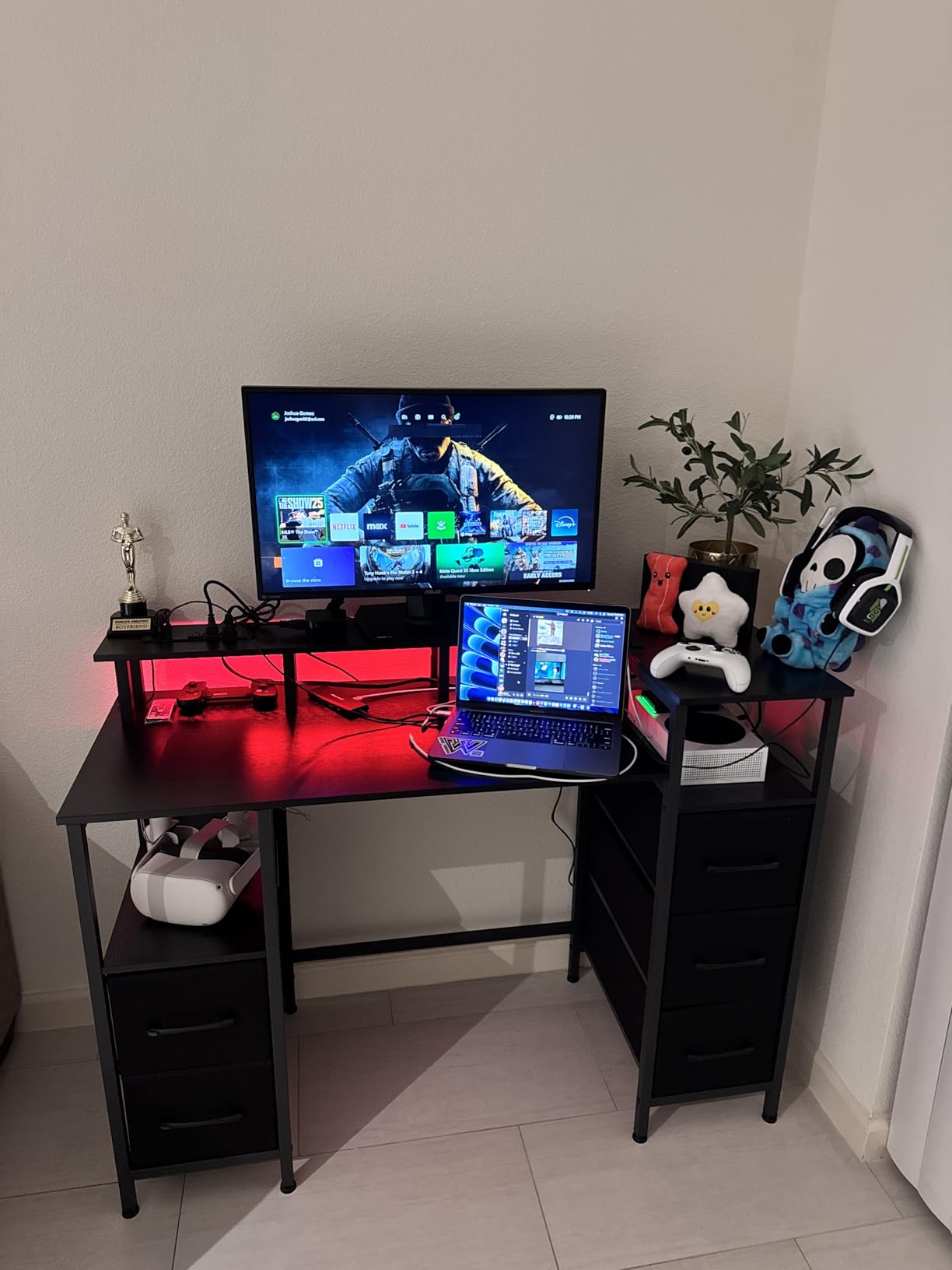 ASUS TUF Gaming 27-inch 2K HDR Gaming Monitor (VG27AQ) - QHD (2560 x 1440), 165Hz, 1ms, Extreme Low Motion Blur, G-SYNC Compatible customer photo 1