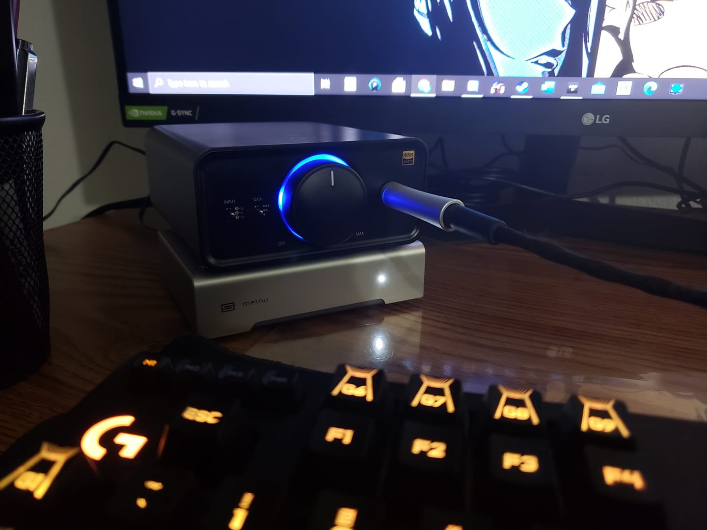 FiiO K5 Pro ESS Desktop DAC and Headphone Amplifier, 768K/32Bit and Native DSD512, 6.35mm Headphone Out/RCA Line-Out/Coaxial/Optical Inputs customer photo 2