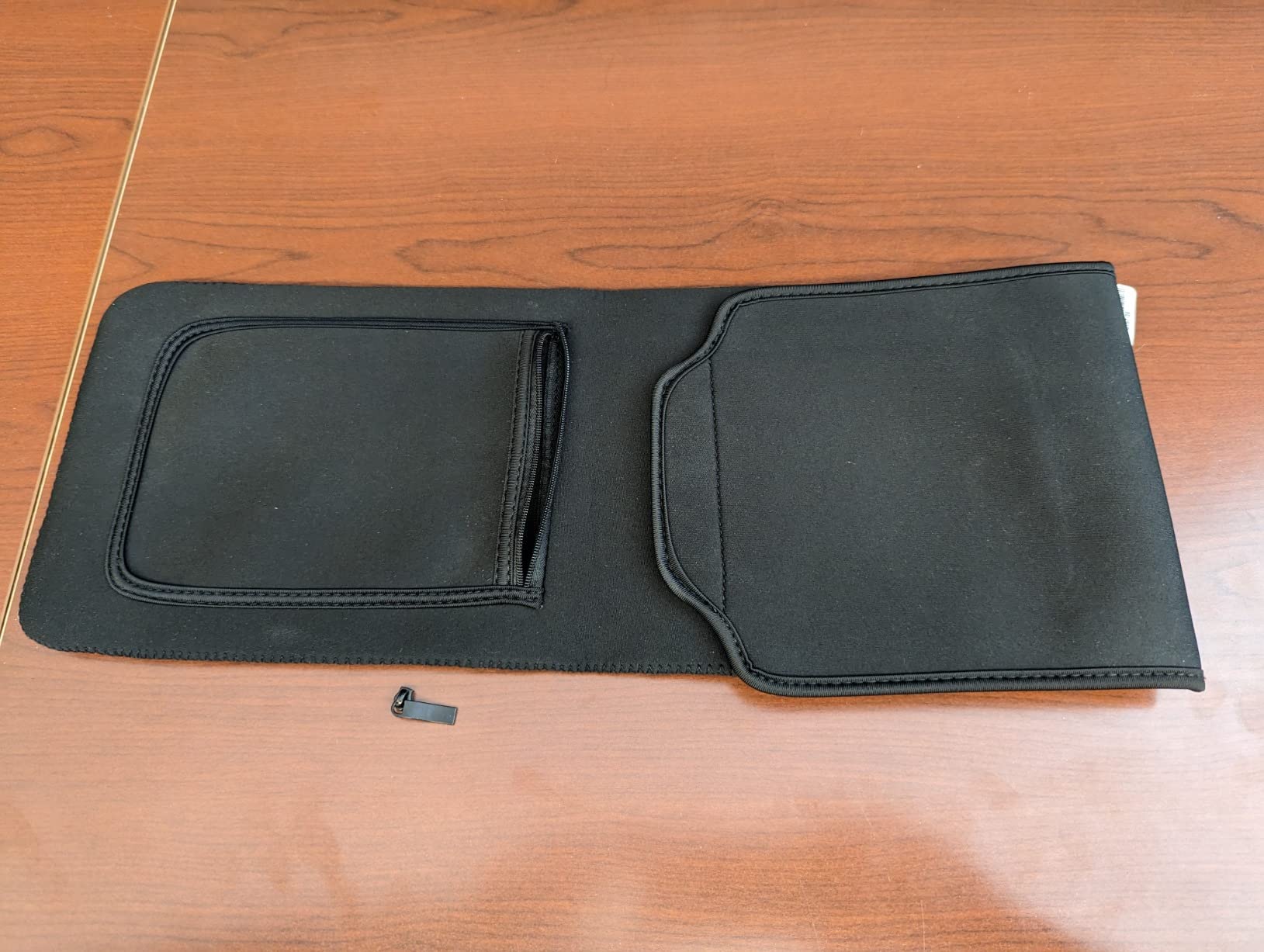 Keyboard Neoprene Sleeve Case (up to 18 Inches), with Wireless Mouse Storage & Cable and Charger Pouch (Black) customer photo 2