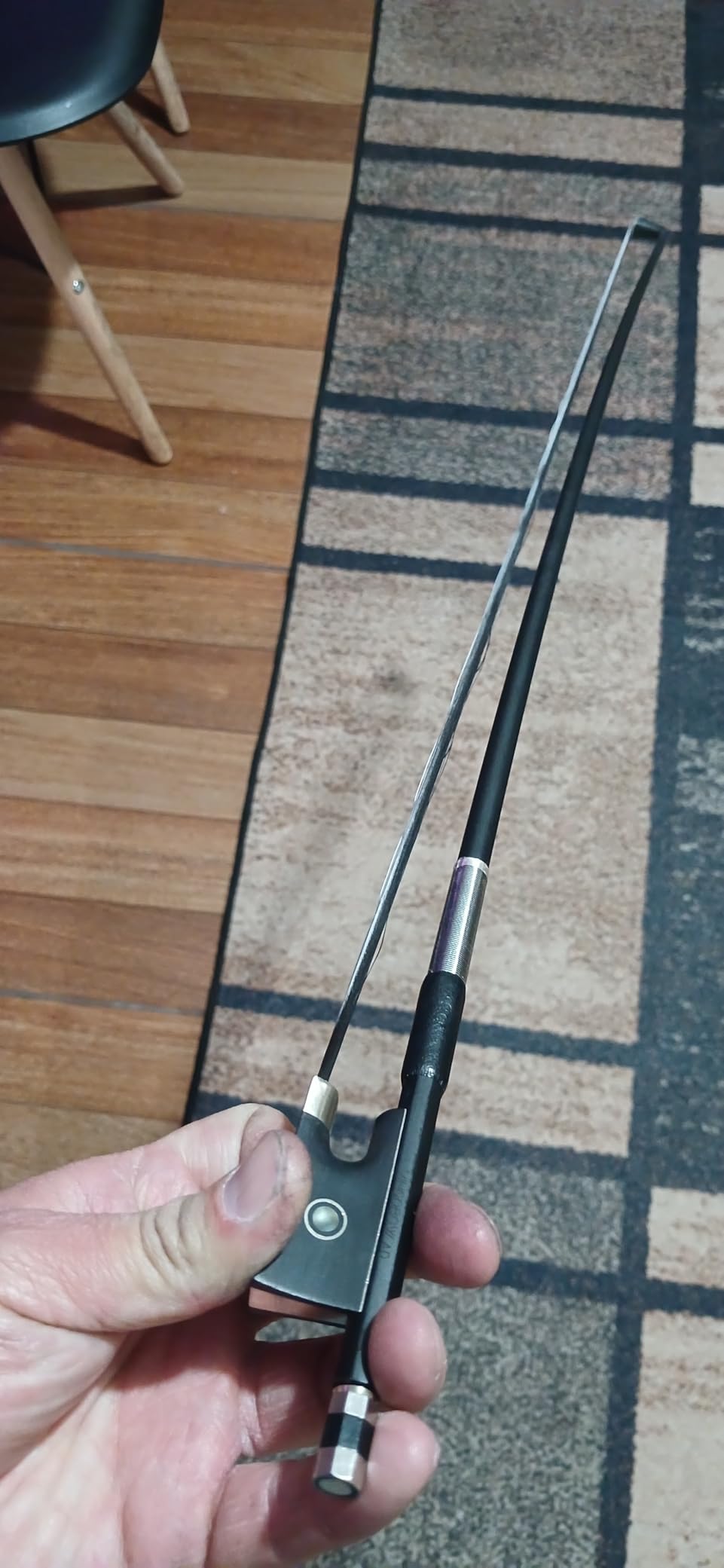 Carbon Fiber Violin Bow Full 4/4 Size VINGOBOW 100V Advanced Level customer photo 1