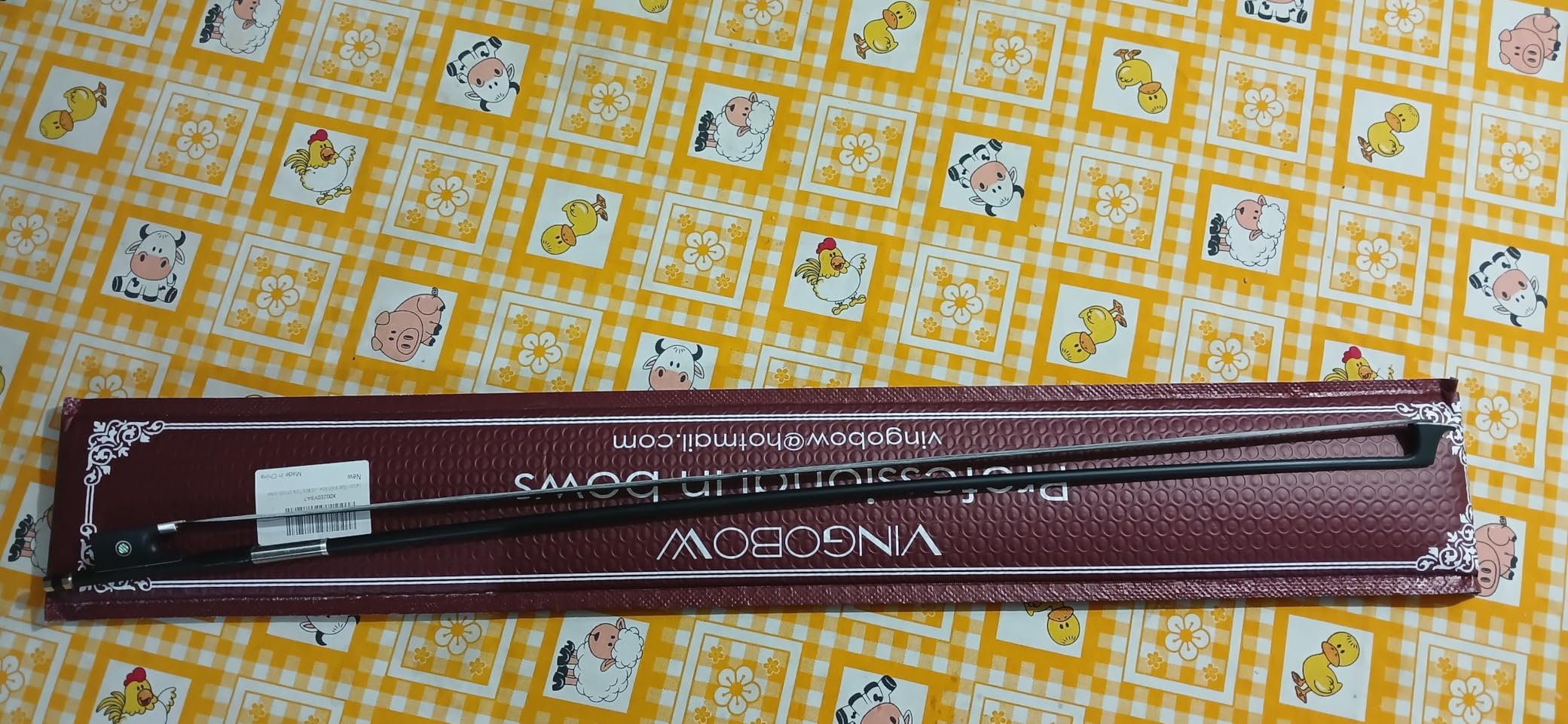 Carbon Fiber Violin Bow Full 4/4 Size VINGOBOW 100V Advanced Level customer photo 2