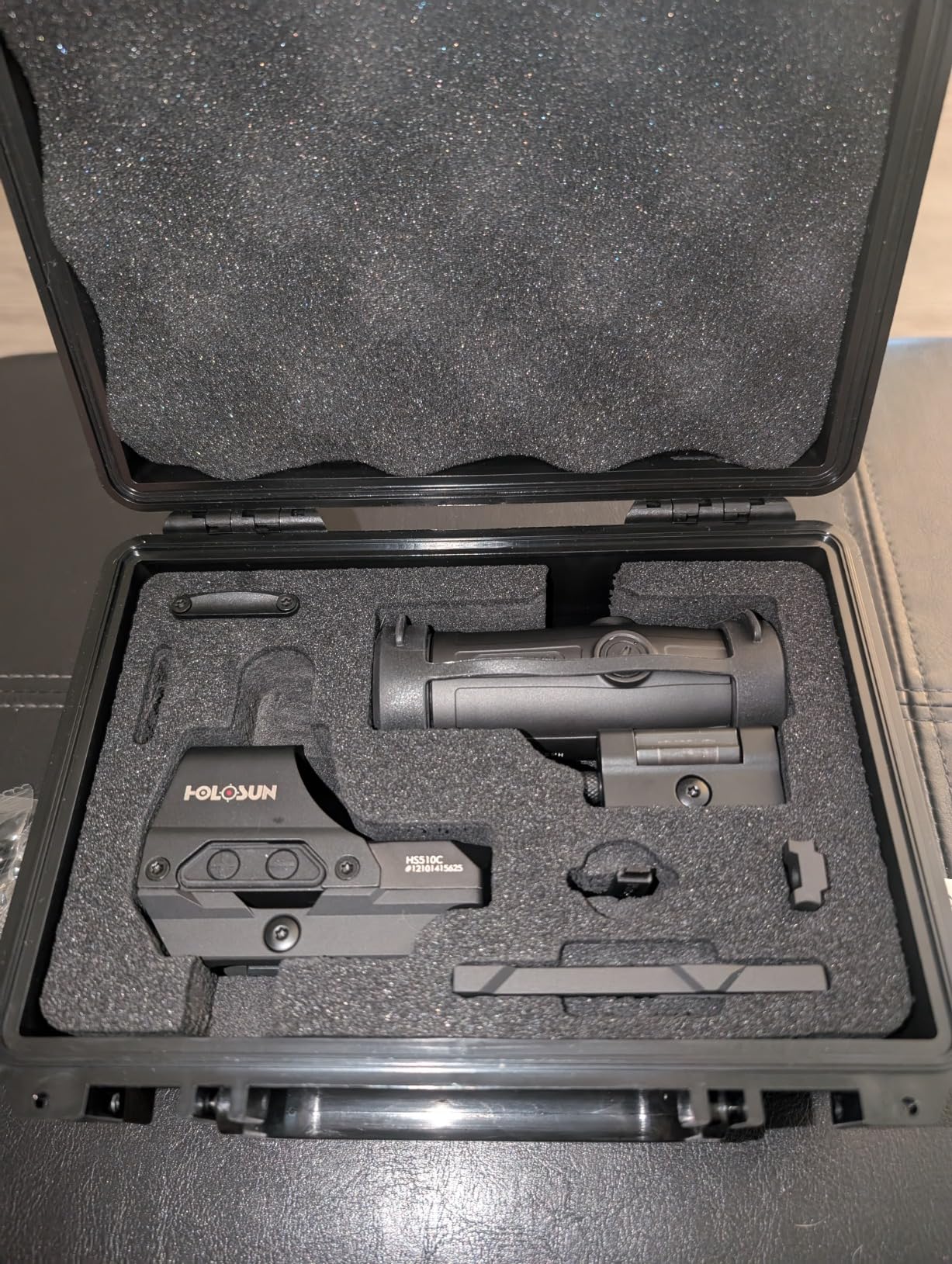 HOLOSUN 510C & HM3X Combo - Multi-Reticle Circle Dot Open Reflex Sight with 3x Flip-to-Side Magnifier customer photo 2