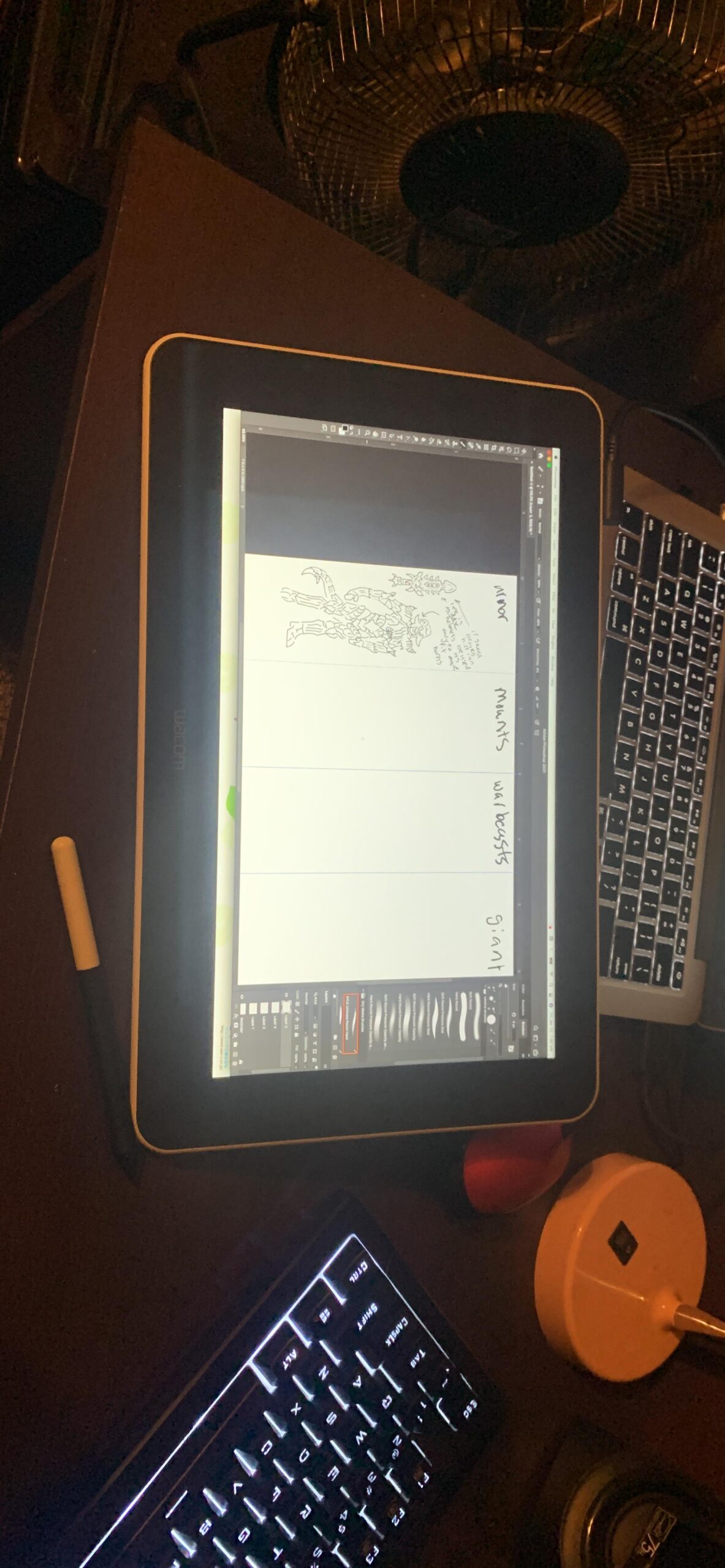Wacom One HD Creative Pen Display, Drawing Tablet with Screen, 13.3 inch Graphics Monitor; Works with Mac, PC & Chromebook, Photo/Video Editing customer photo 1