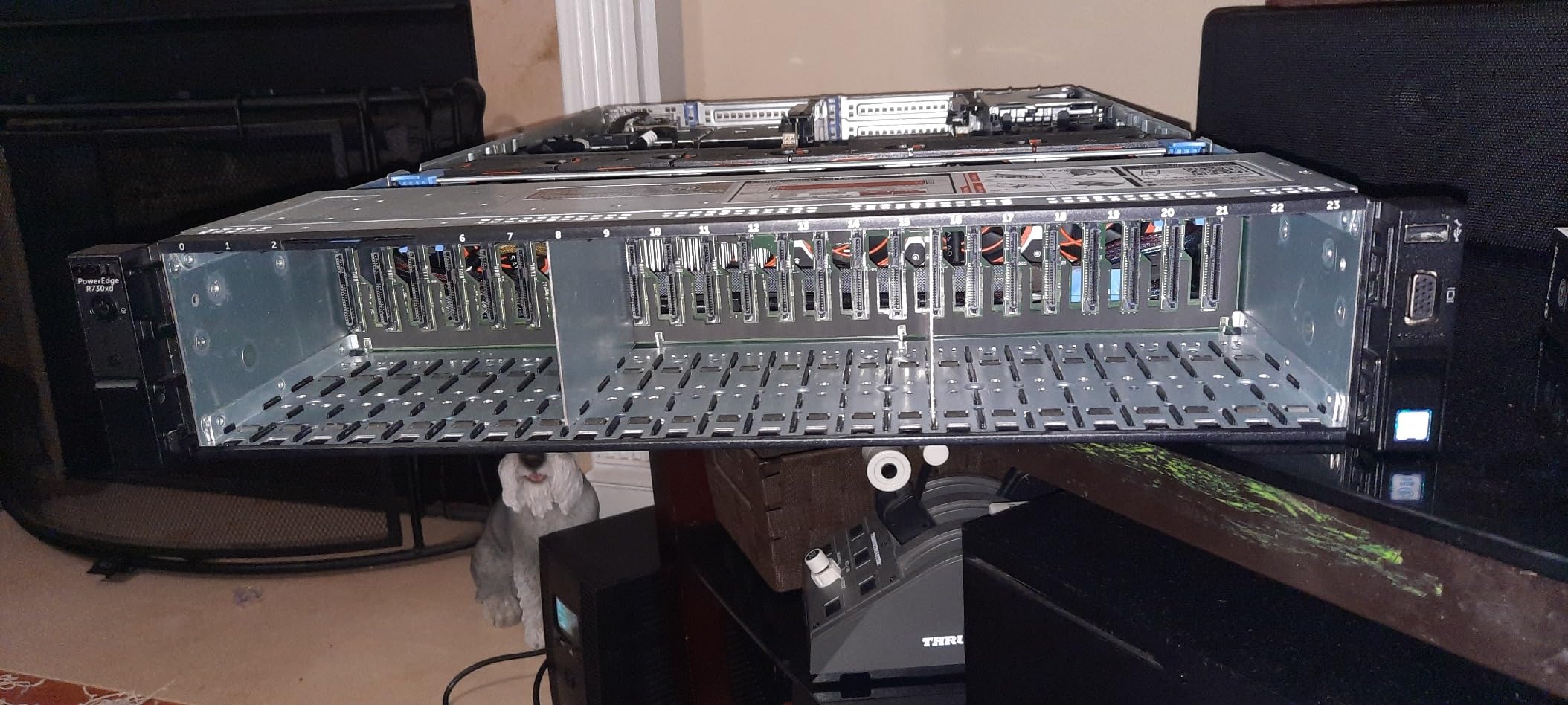 PowerEdge Dell PowerEdge R730XD Server | 2X E5-2650 V3 2.3GHz = 20 Cores | 128GB | H730 | 12x Trays (Renewed) customer photo 2
