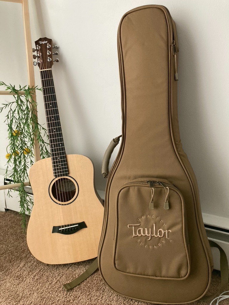 Baby Taylor BT1 Walnut Acoustic Guitar - Natural Sitka Spruce customer photo 2