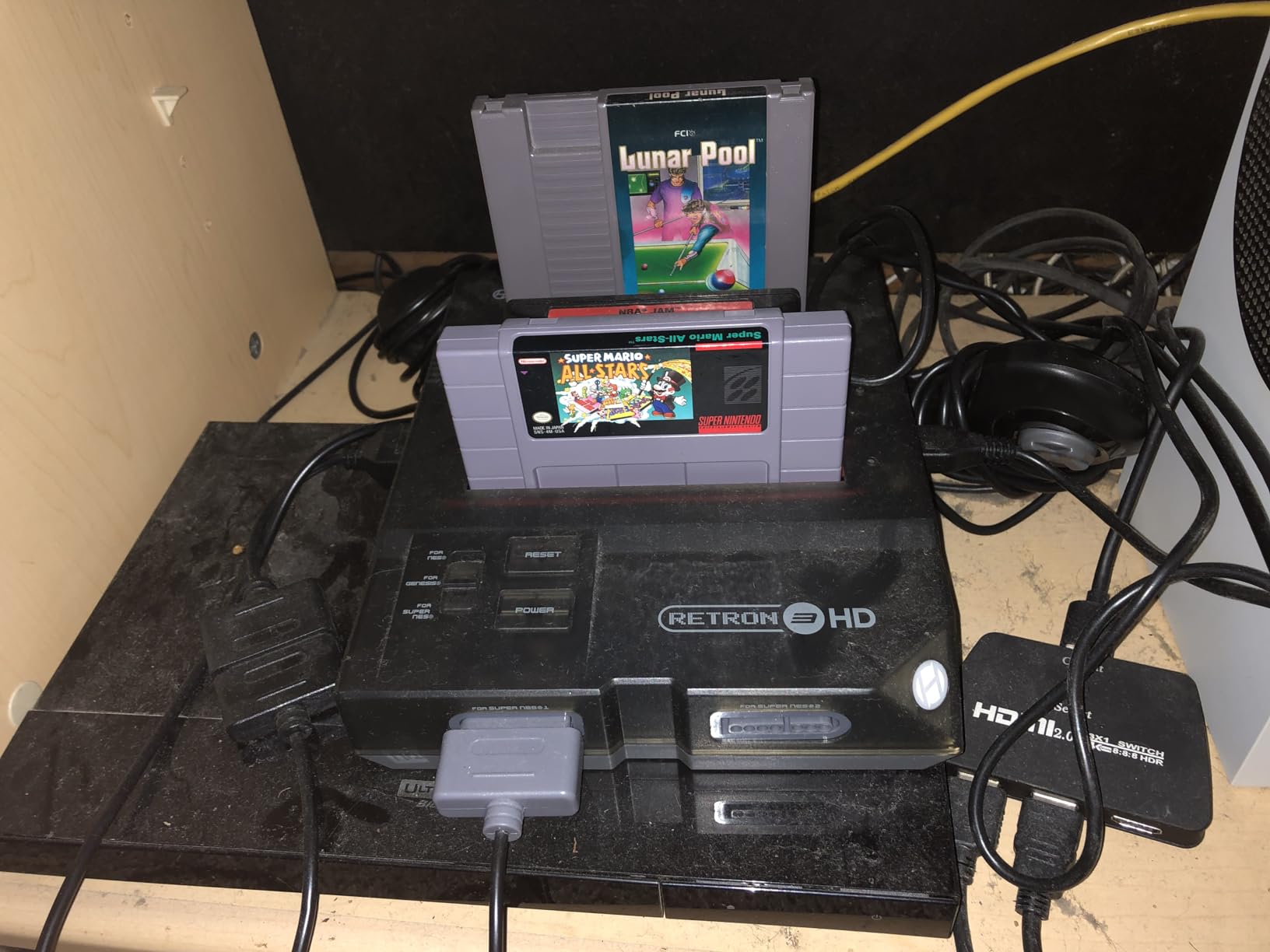 Hyperkin RetroN 3 HD 3-in-1 Retro Gaming Console for NES, Super Famicom, and Genesis/Mega Drive (Space Black) customer photo 1