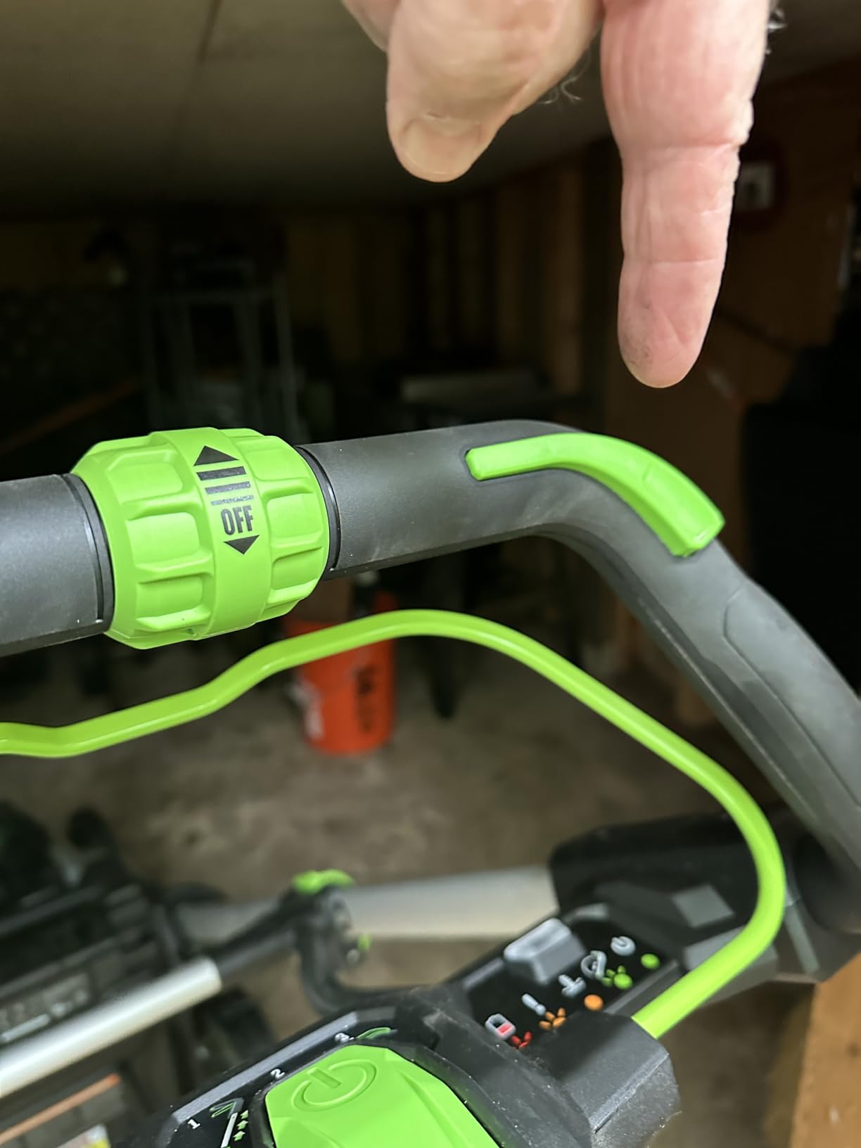 EGO Electric Lawn Mower, Self-Propelled Cordless with Select Cut and Touch Drive, Includes 56V 7.5Ah Battery and Rapid Charger - LM2135SP customer photo 1