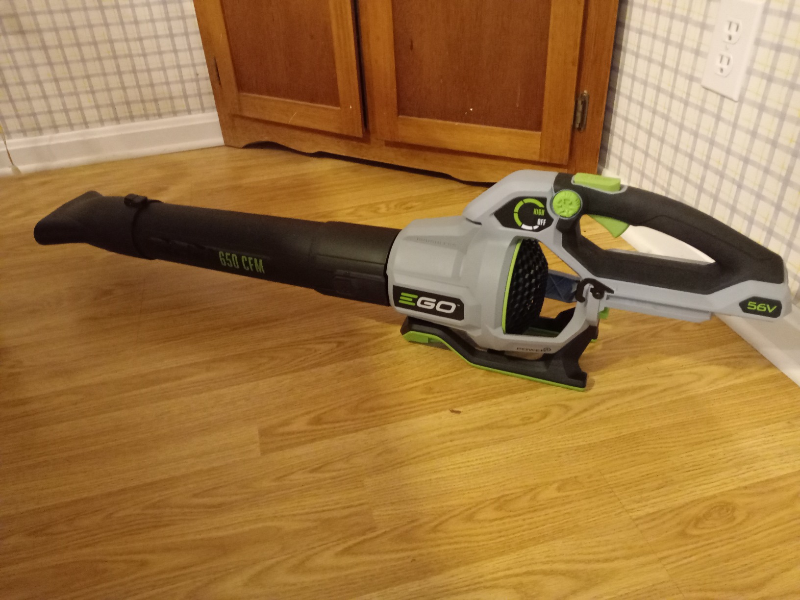 EGO POWER+ Leaf Blower, Cordless Electric 650 CFM, Includes 56V 5.0Ah Battery and Charger - LB6504 customer photo 2