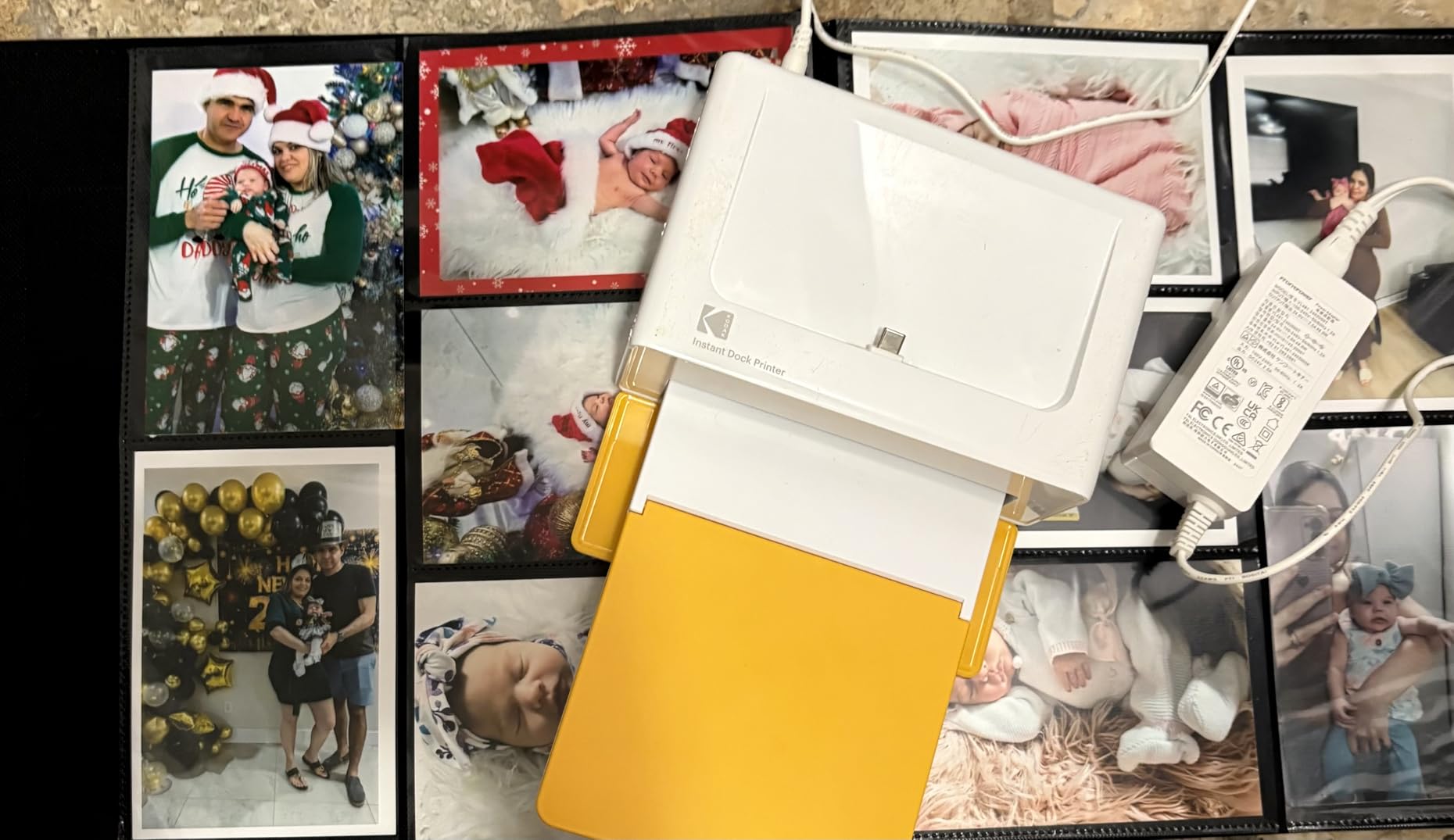 KODAK Dock Plus 4x6 Photo Printer - 50 Sheets - Docking & Bluetooth Smartphone Printer for iPhone & Android - Instant Color Prints - 4PASS Dye Sublimation customer photo 1