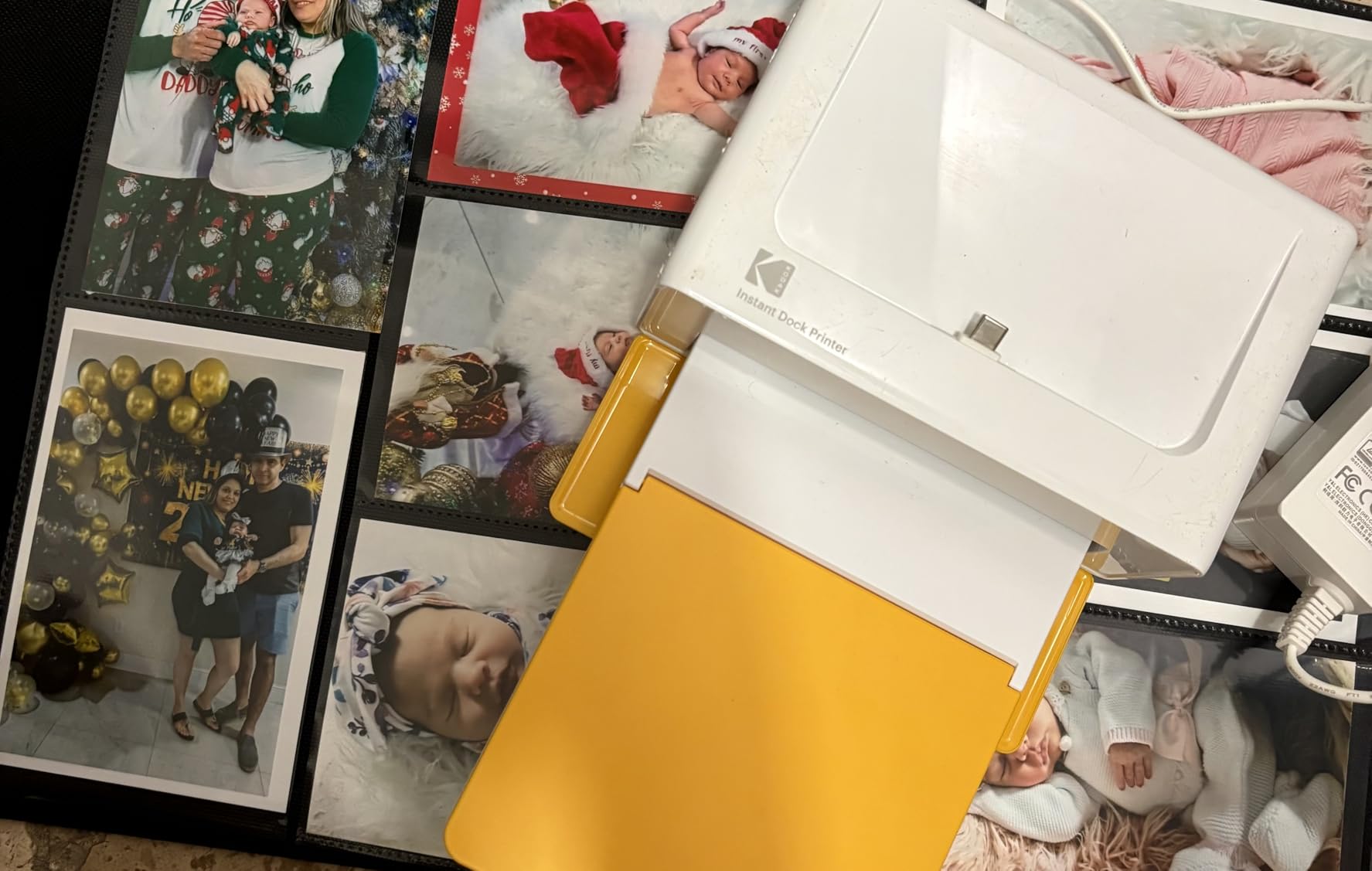 KODAK Dock Plus 4x6 Photo Printer - 50 Sheets - Docking & Bluetooth Smartphone Printer for iPhone & Android - Instant Color Prints - 4PASS Dye Sublimation customer photo 2