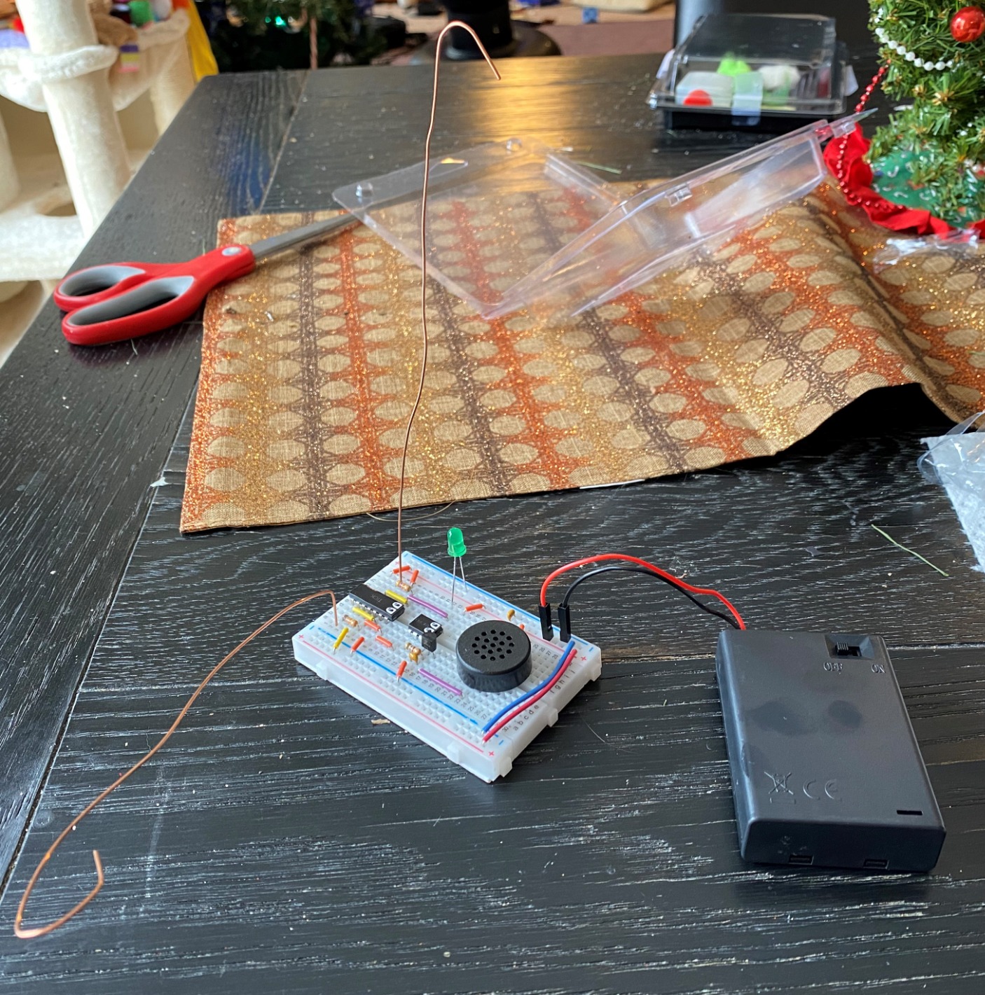 Theremin Electronics Kit | Educational Electronic Music STEAM/STEM Kits for Kids or Grown Ups | No Tools Needed Easy to Build Breadboard Kit customer photo 1
