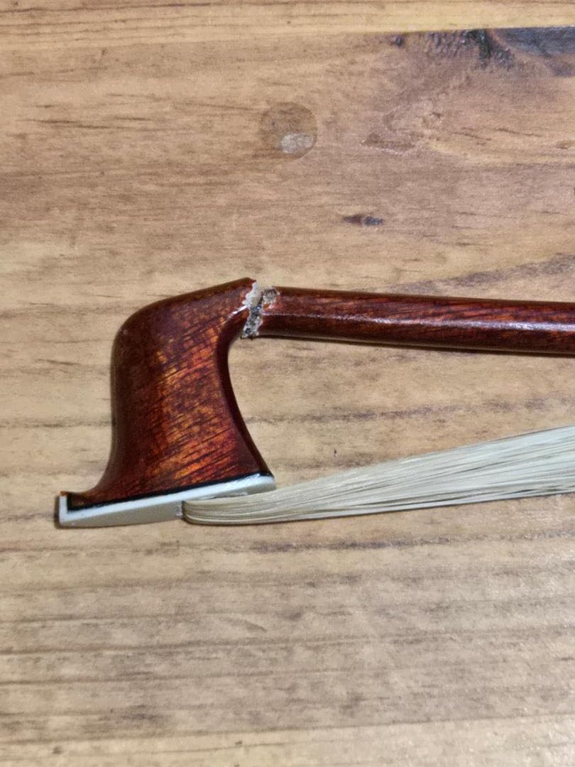 Carbon Fiber Core Hybrid Pernambuco Skin Violin Bow 4/4 Size VINGOBOW 127V Master Level customer photo 1