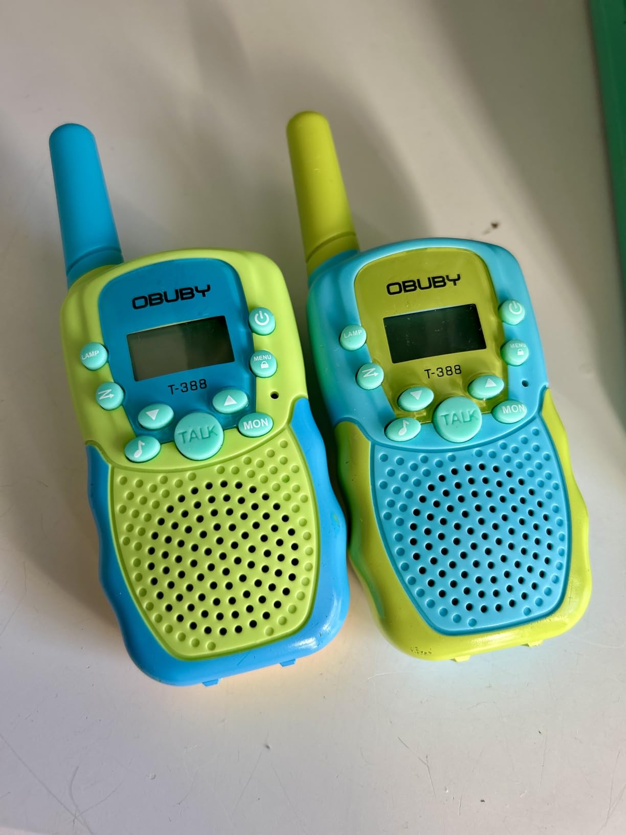 Selieve Toys Walkie Talkies for Kids 22 Channels 2 Way Radio Toy with Backlit LCD Flashlight, 3 Miles Range for Outside, Camping, Hiking customer photo 1