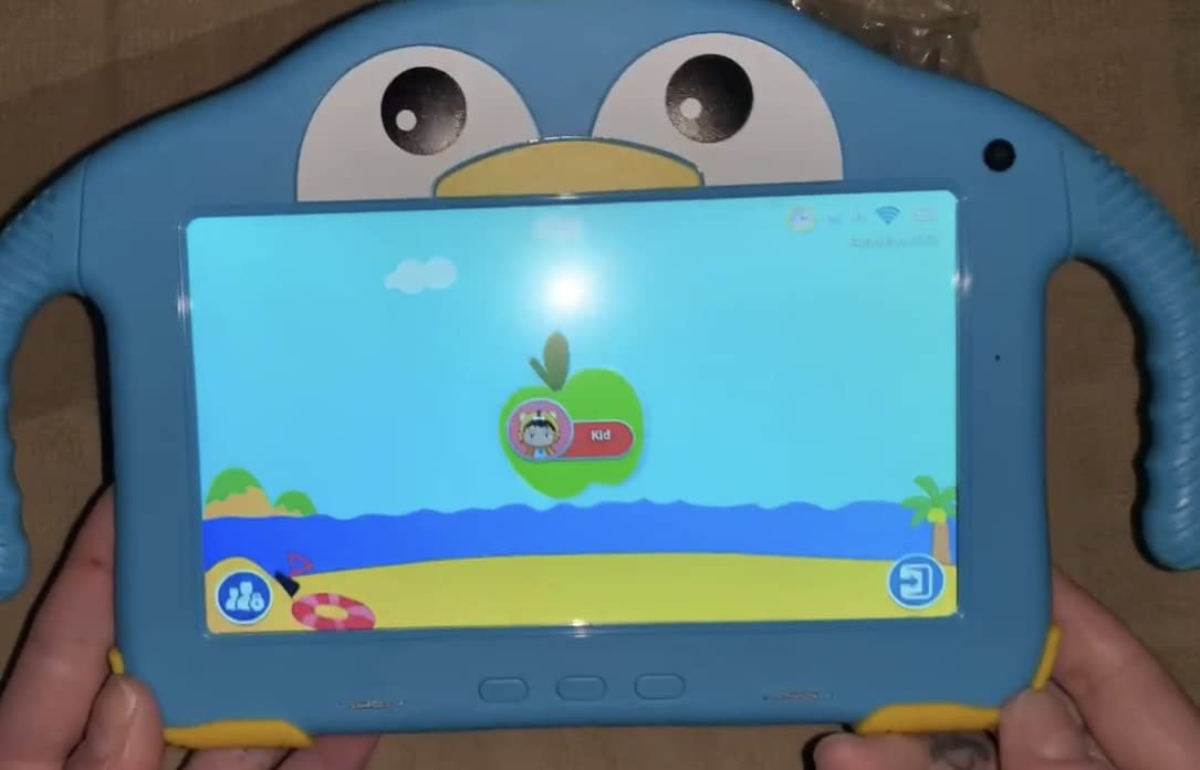 Kids Tablet 7 inch Tablet for Kids 3-7 32GB Toddler Tablets With Case WiFi Youtube Parental Control Kid Android Tablets for Toddlers Children Software Installed Lots of Learning Content for Girls 3-12 customer photo 2