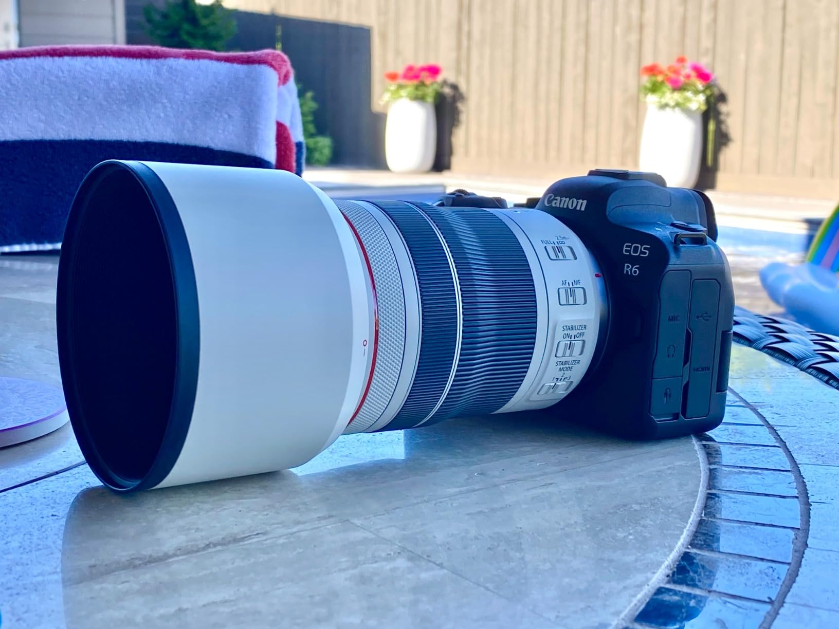 Canon RF70-200mm F4 L is USM Lens, Telephoto Zoom Lens, Compatible with EOS R Series Mirrorless Cameras, White customer photo 2