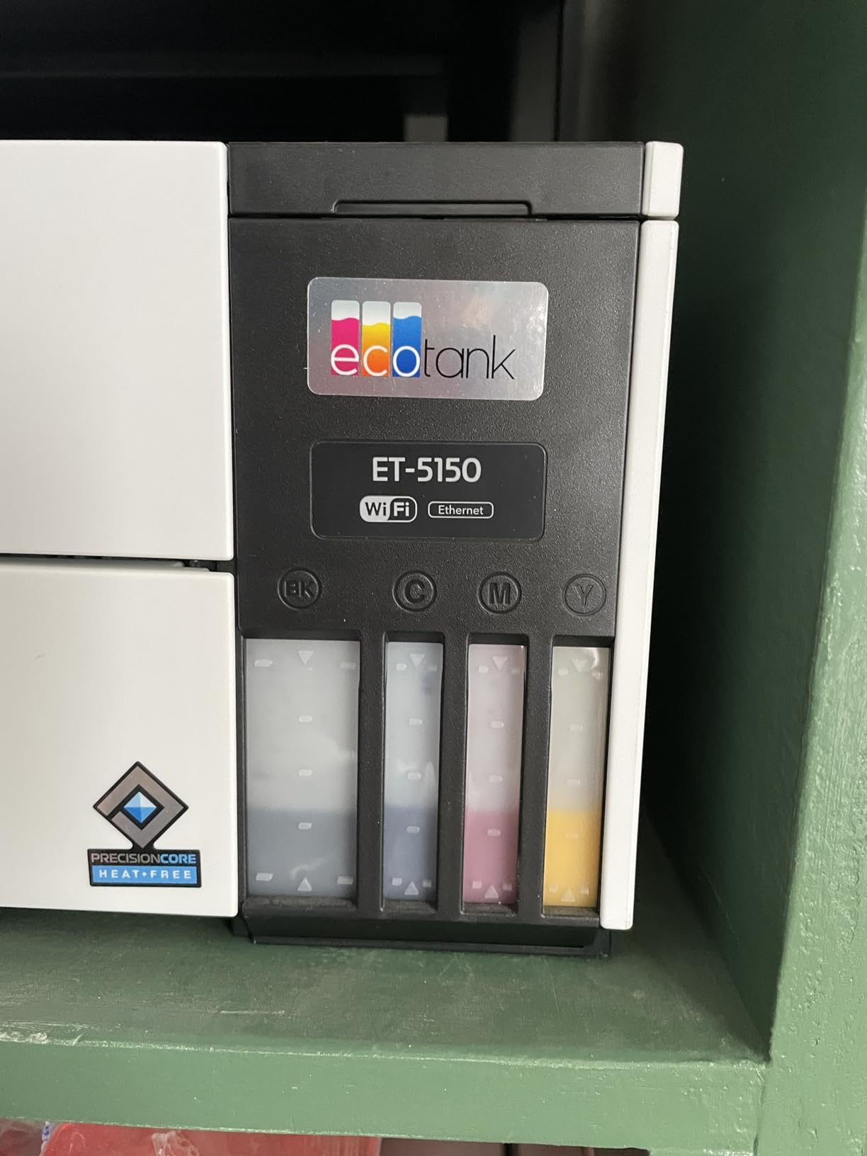 Epson EcoTank Pro ET-5150 Wireless Color All-in-One Supertank Printer with Scanner, Copier, Plus Auto Document Feeder, Large, White customer photo 1