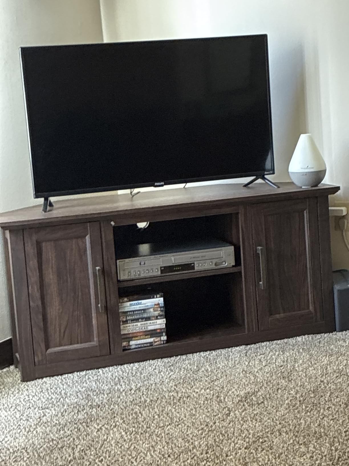 Crosley Furniture Camden TV Stand for 50+ inch TVs, Entertainment Center with Adjustable Storage Shelves customer photo 1