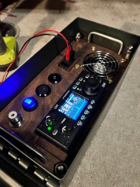 G90 HF Radio Transceiver 20W SSB/CW/AM/FM SDR Structure with Built-in Auto Antenna Tuner customer photo 1