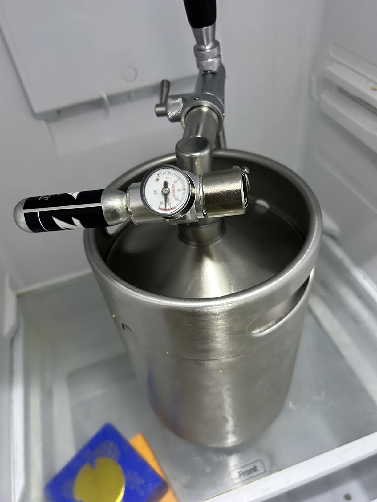 TMCRAFT 170oz Mini Keg Growler, Pressurized Stainless Steel Home Keg Kit System with Adjustable Faucet Keeps Fresh and Carbonation for Homebrew, Craft and Draft Beer customer photo 1