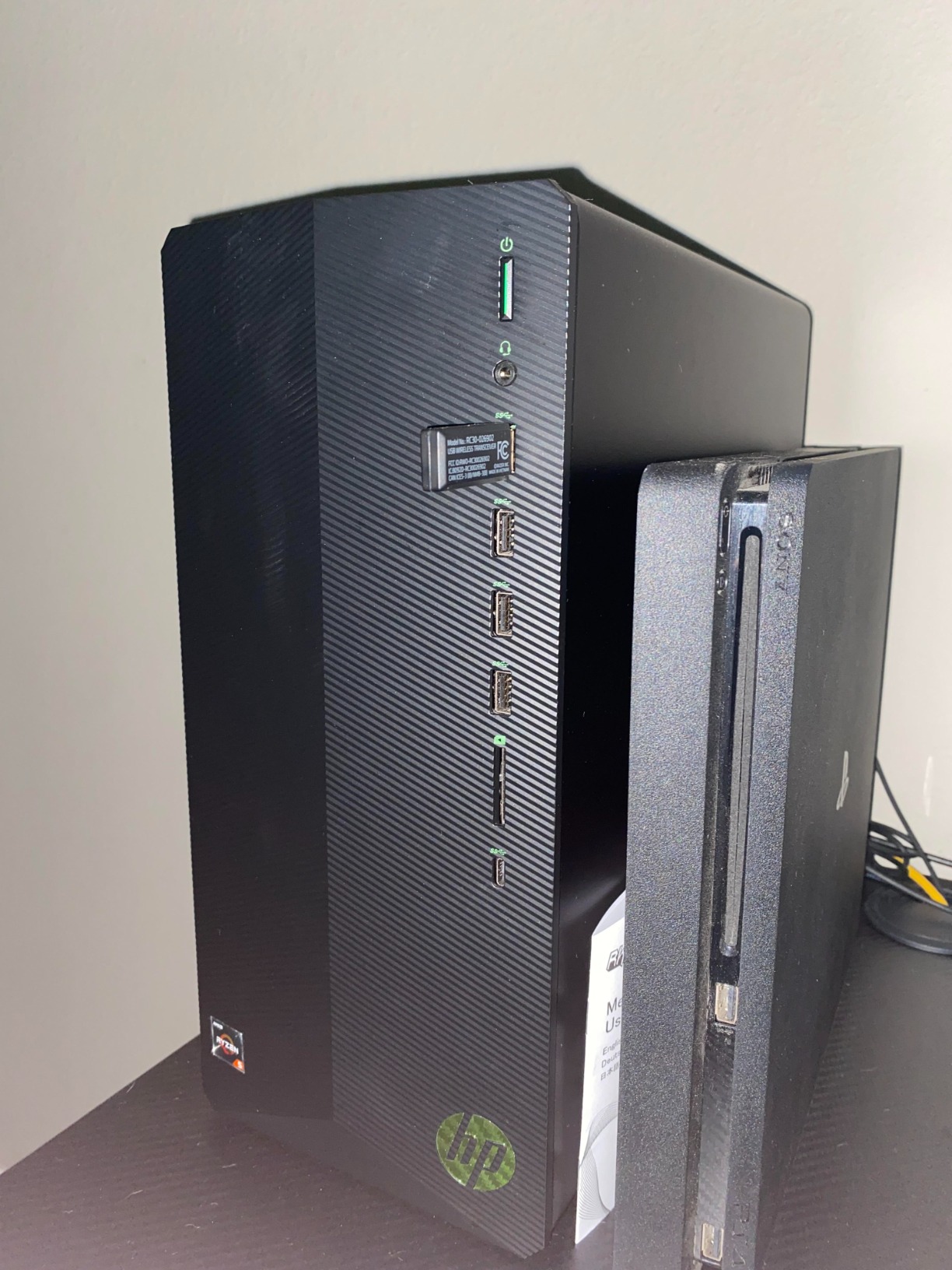 2021 HP Pavilion Gaming Desktop Computer, AMD Ryzen 5 3500 Processor, 8GB RAM, 256GB PCIe NVMe SSD, GeForce GTX 1650 Super 4GB, Windows 10 Home customer photo 2