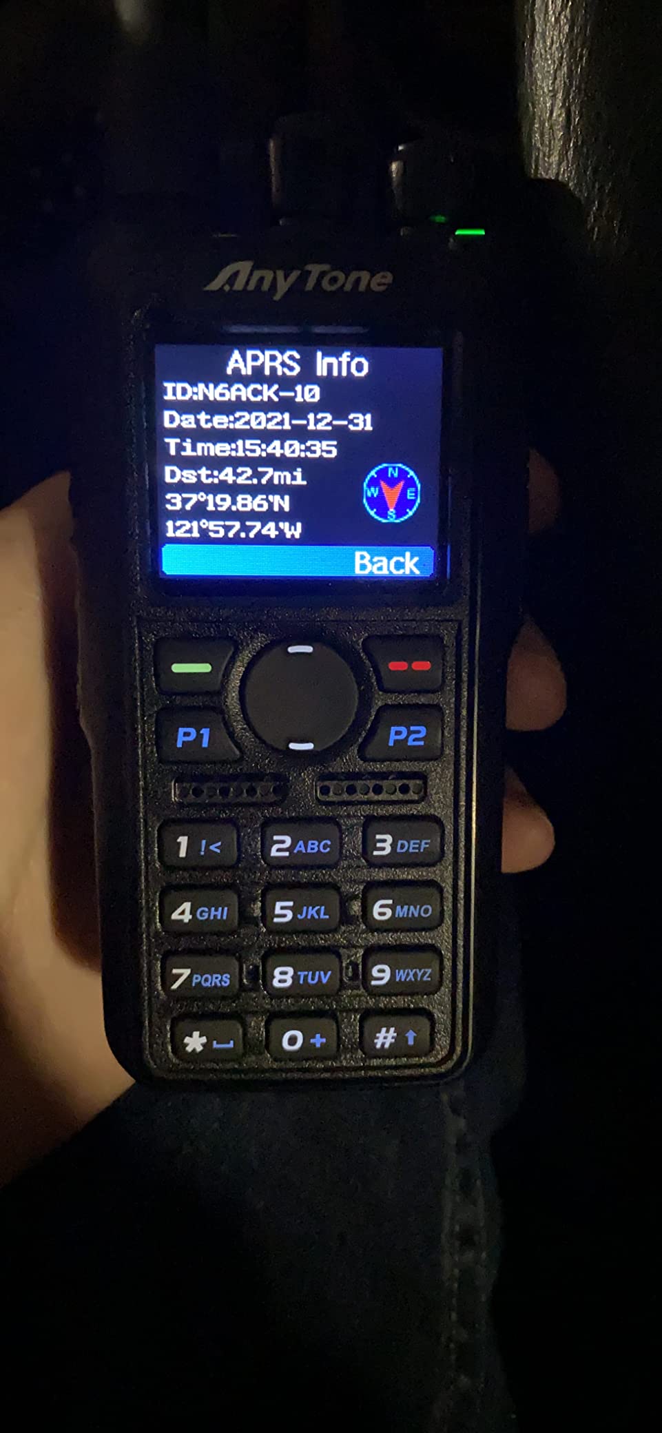 AnyTone AT-D878UVII Plus Dual-Band DMR Handheld Radio with GPS, APRS RX/TX, and USB Type-C Battery customer photo 2