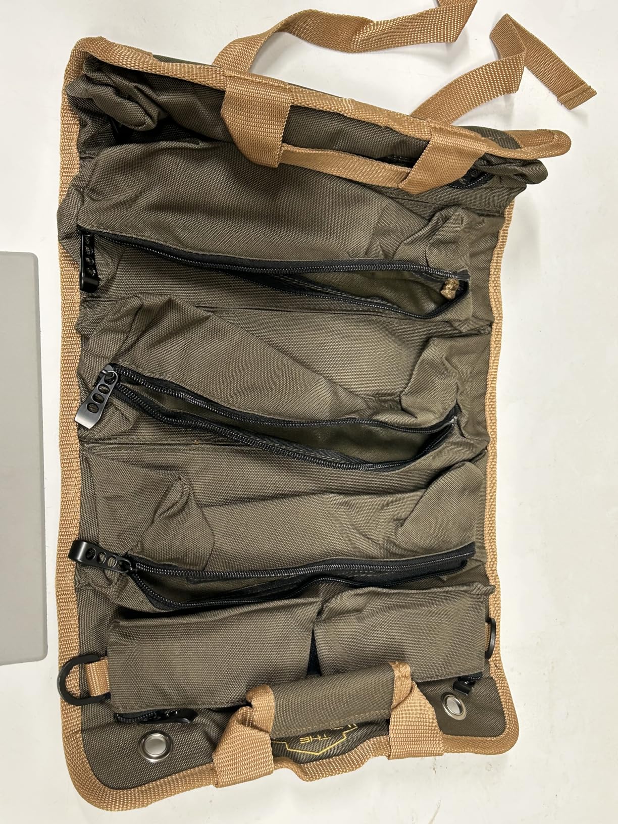 The Ryker Roll Up Tool Bag Organizer - Heavy Duty Motorcycle Tool Roll with Detachable Pouches customer photo 2