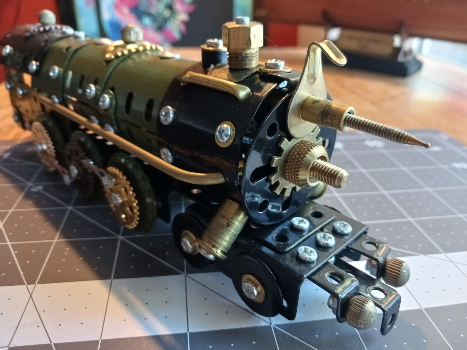 Lucky Doug STEM Building Projects Model Train Set Toys for Boys Kids 8 9 10 11 12 Years Old and Older - 340 PCS DIY Metal Building STEM Toys customer photo 2