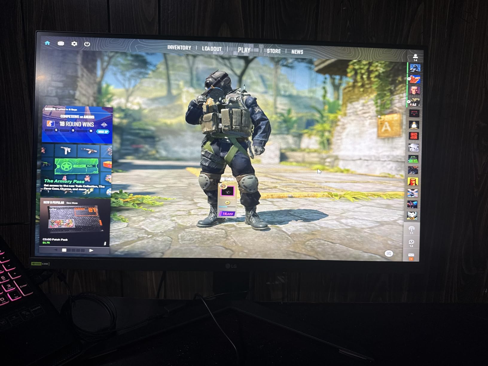 LG 27GP750-B 27 inch Ultragear FHD (1920 x 1080) IPS Gaming Monitor with 1ms Response Time and 240Hz Refresh Rate, NVIDIA G-SYNC Compatible with AMD FreeSync Premium customer photo 1