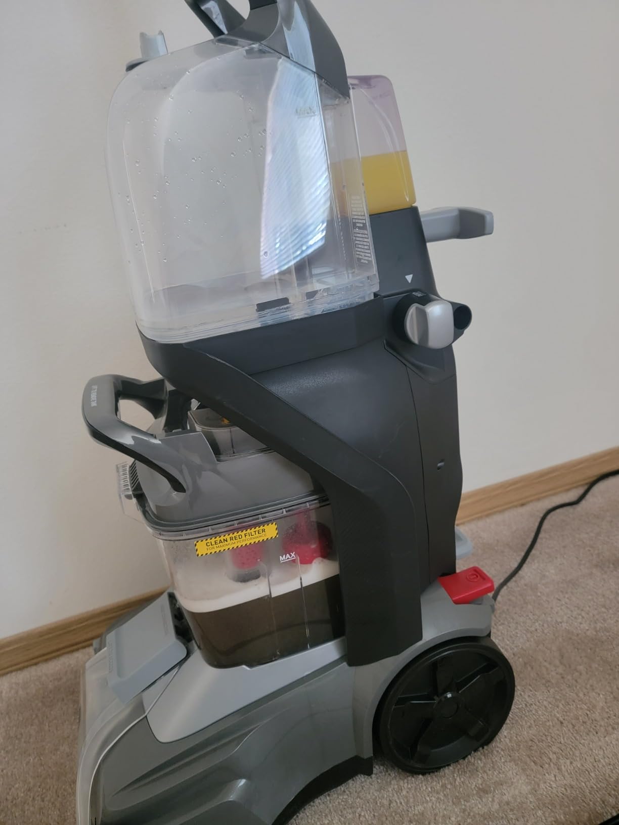 Hoover Powerscrub XL Pet Carpet Cleaner Machine, Upright Shampooer, FH68050 customer photo 2