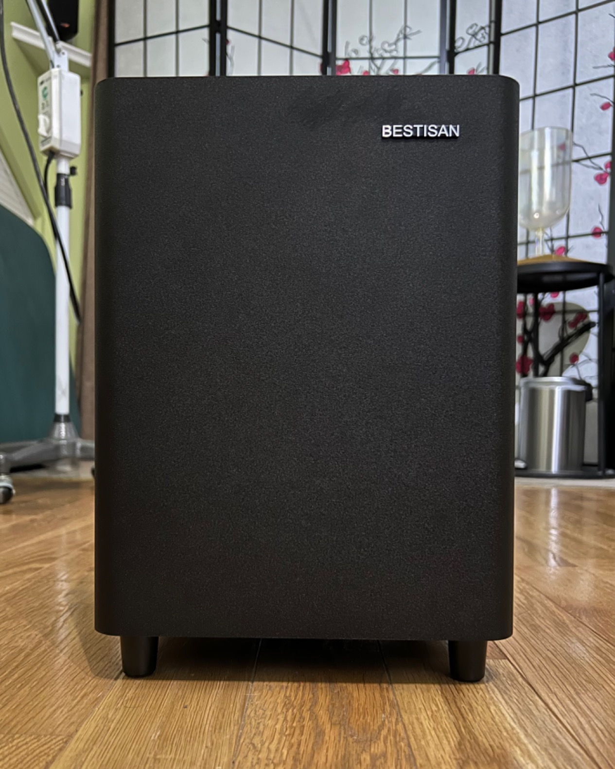 BESTISAN 6.5'' Subwoofer, Powered Home Audio Subwoofer with Deep Bass in Compact Design customer photo 2