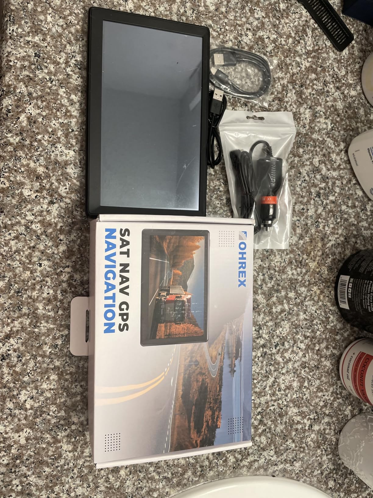 OHREX N900 GPS Navigator for Car, 9 inch Truck GPS Commercial Drivers, Trucker GPS for Semi Truck, Latest 2026 Map with Lifetime Updates, Lane Guidance customer photo 1