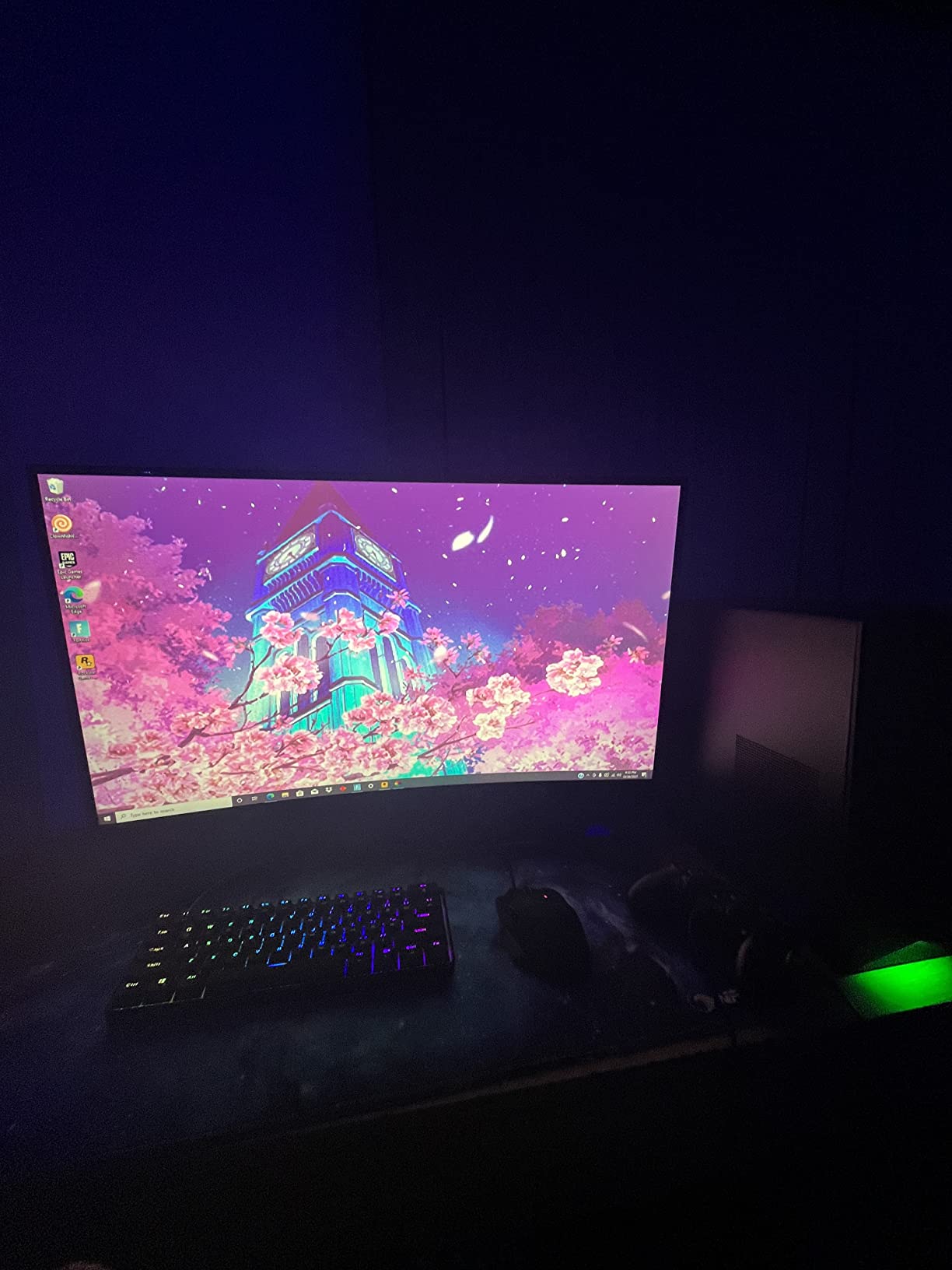 Pavilion Gaming Desktop Computer, AMD 6-Core Ryzen 5 5600G Processor(Beat i7-8700, Upto 4.4GHz), AMD Radeon RX5500 4 GB, 8GB RAM, 256GB PCIe NVMe SSD,Mouse and Keyboard, Win 10 Home customer photo 1