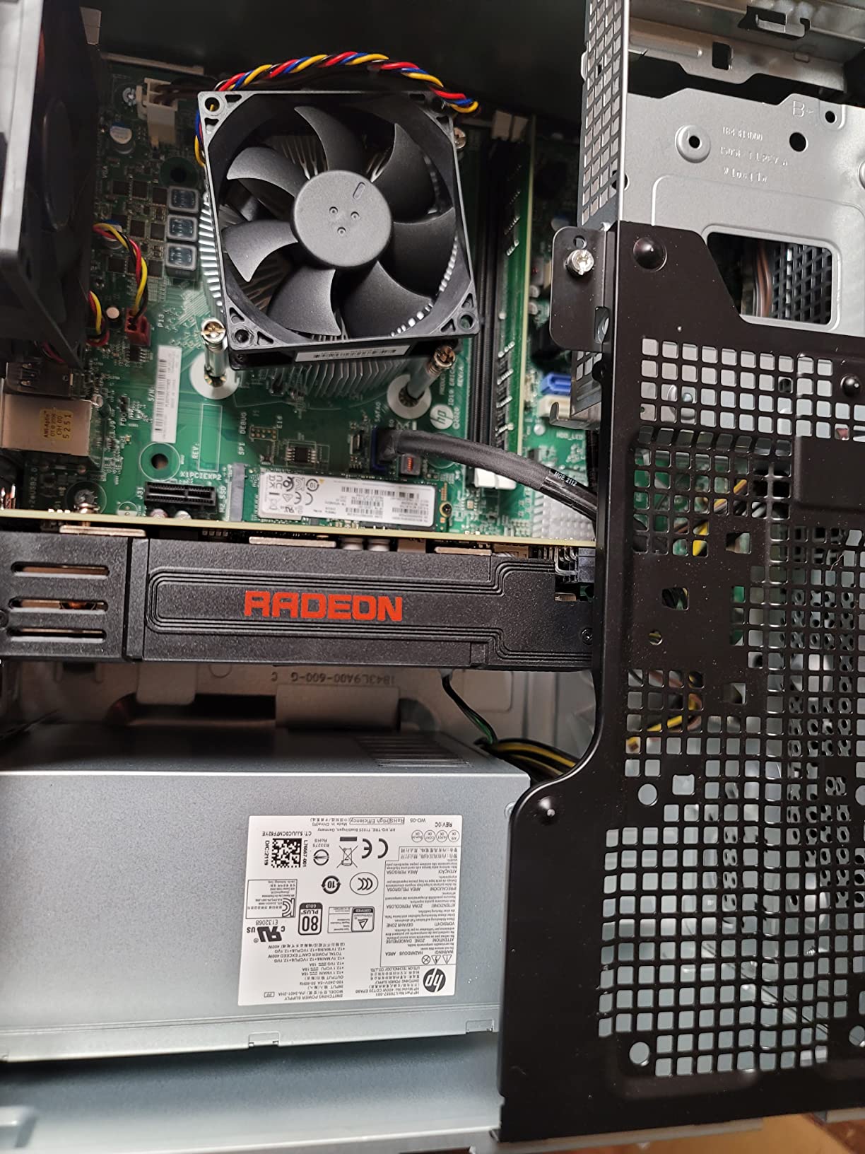 Pavilion Gaming Desktop Computer, AMD 6-Core Ryzen 5 5600G Processor(Beat i7-8700, Upto 4.4GHz), AMD Radeon RX5500 4 GB, 8GB RAM, 256GB PCIe NVMe SSD,Mouse and Keyboard, Win 10 Home customer photo 2
