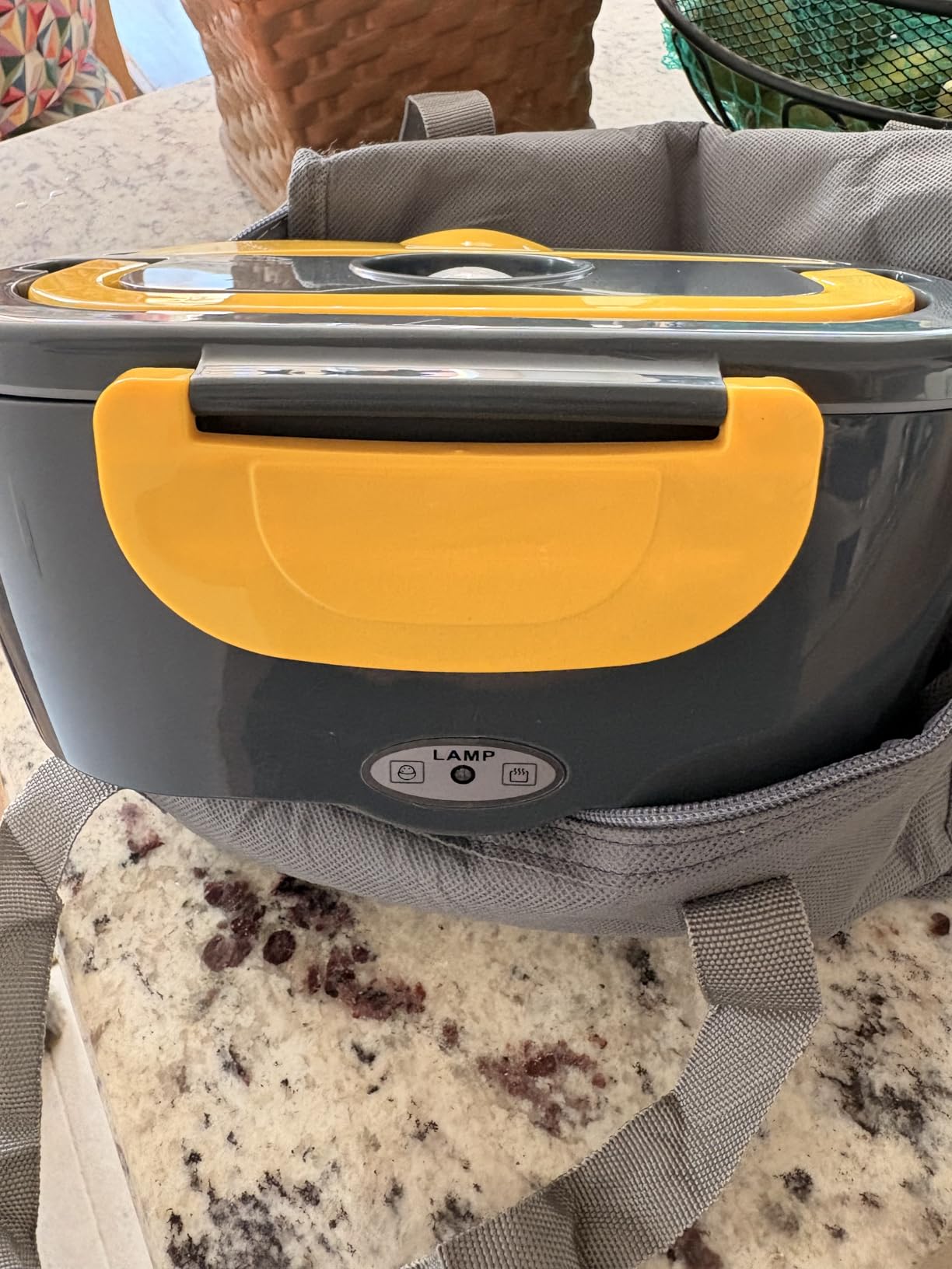 Electric Lunch Box Food Warmer, 80W Food Heater 3 in 1 12/24/110V for Car and Home, Lunch Heating Microwave for Truckers with 304 Stainless Steel Container, Heated Food Box with Tableware customer photo 1