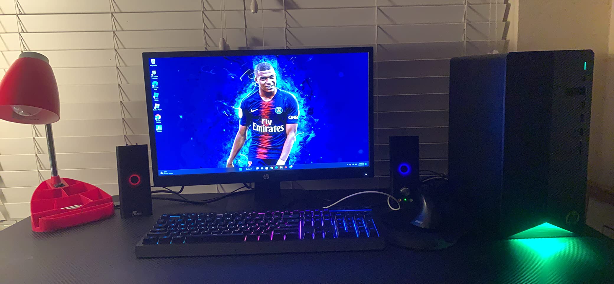 HP Pavilion Gaming Desktop, AMD Radeon RX 5500, AMD Ryzen 3 5300G Processor, 8 GB RAM, 512 GB SSD, Windows 11 Home, 9 USB Ports, Keyboard and Mouse Combo, Pre-Built PC Tower (TG01-2022, 2022) customer photo 2