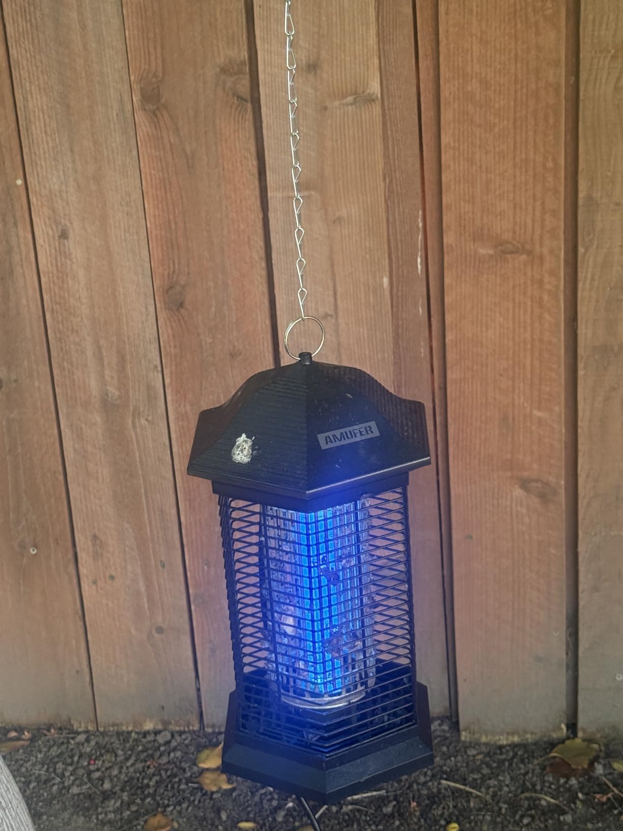 Bug Zapper Outdoor Indoor, 18W Power & 4400V Instant Grid Mosquito Repellent, Insect Control Efficiency Increased 100%, 1/2 Acre Coverage, Fly Trap for Patio, Backyard, Home customer photo 1