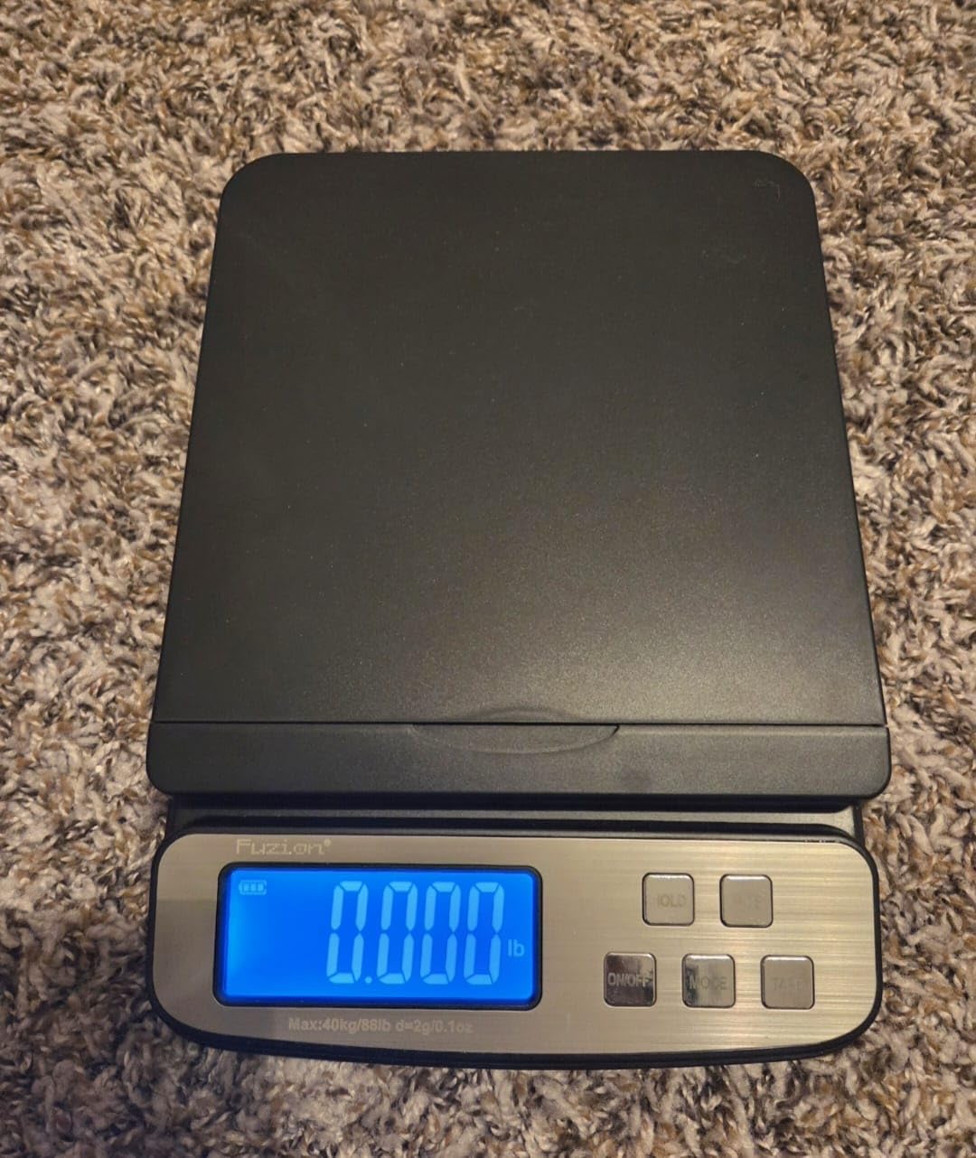 Fuzion Shipping Scale, 86 lb/0.1oz Digital Postal Scale for Packages, Hold and Tare, Postage Scale, Mail Scale, Shipping Scale for Small Business, LCD Display, Battery & AC Adapter customer photo 1